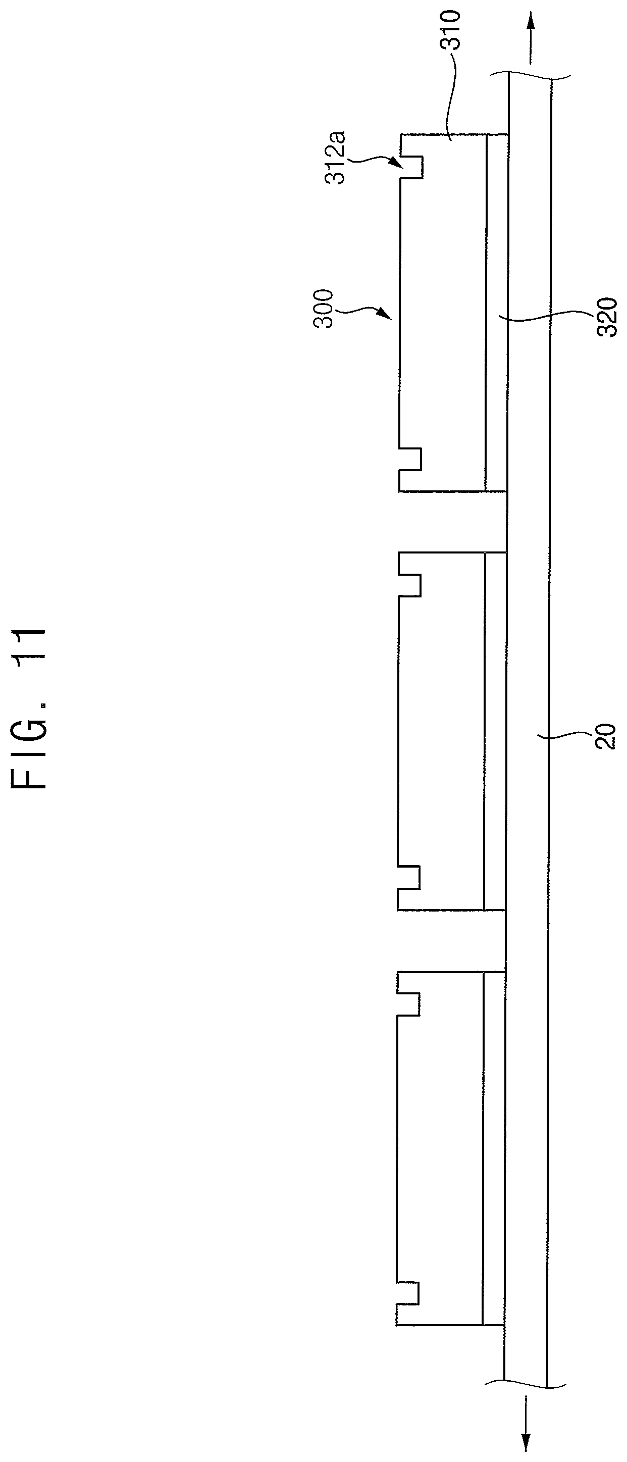 Patent US12368136 Figure 8 – Semiconductor package and a method of manufacturing the semiconductor package