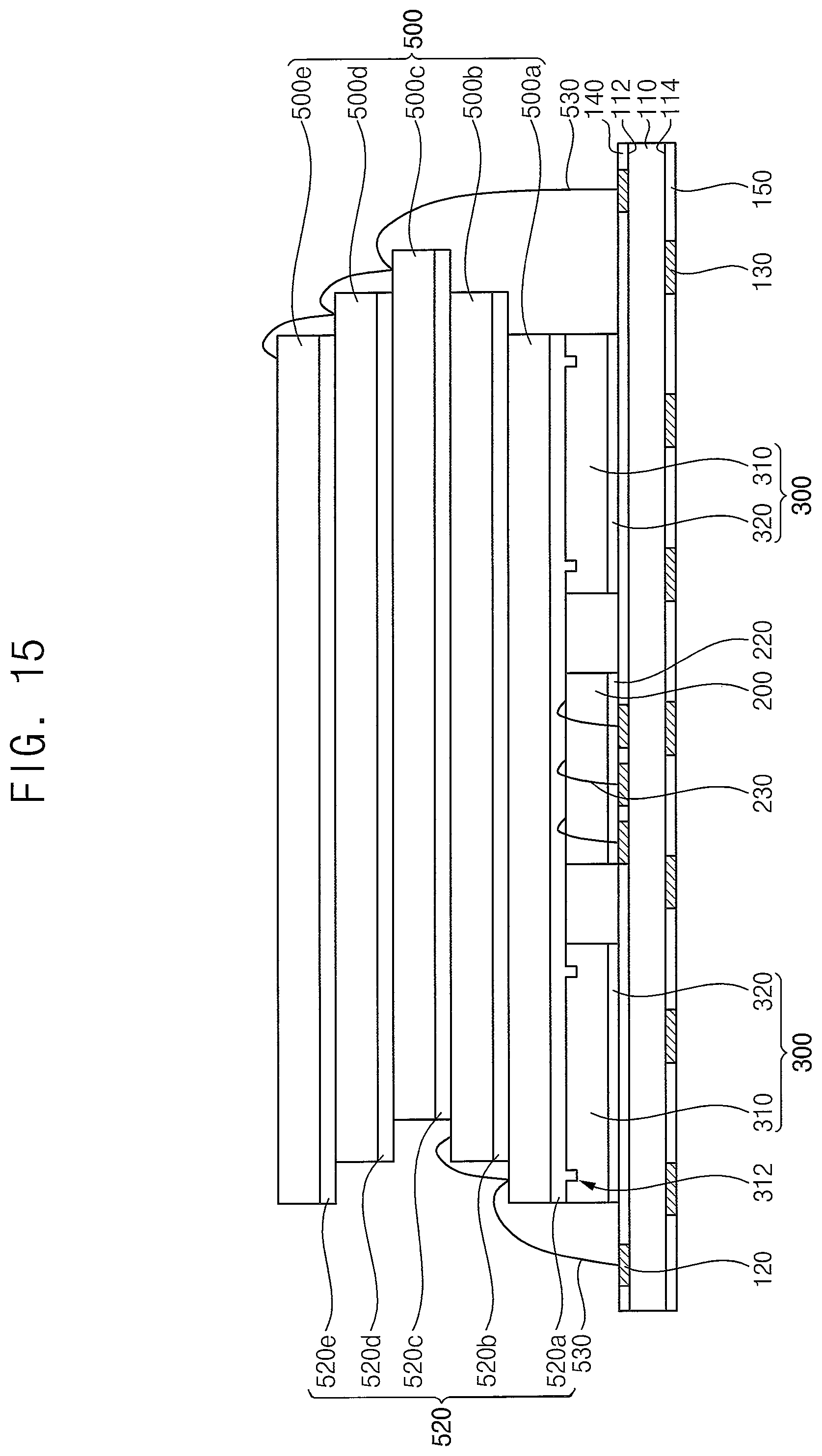 Patent US12368136 Figure 11 – Semiconductor package and a method of manufacturing the semiconductor package