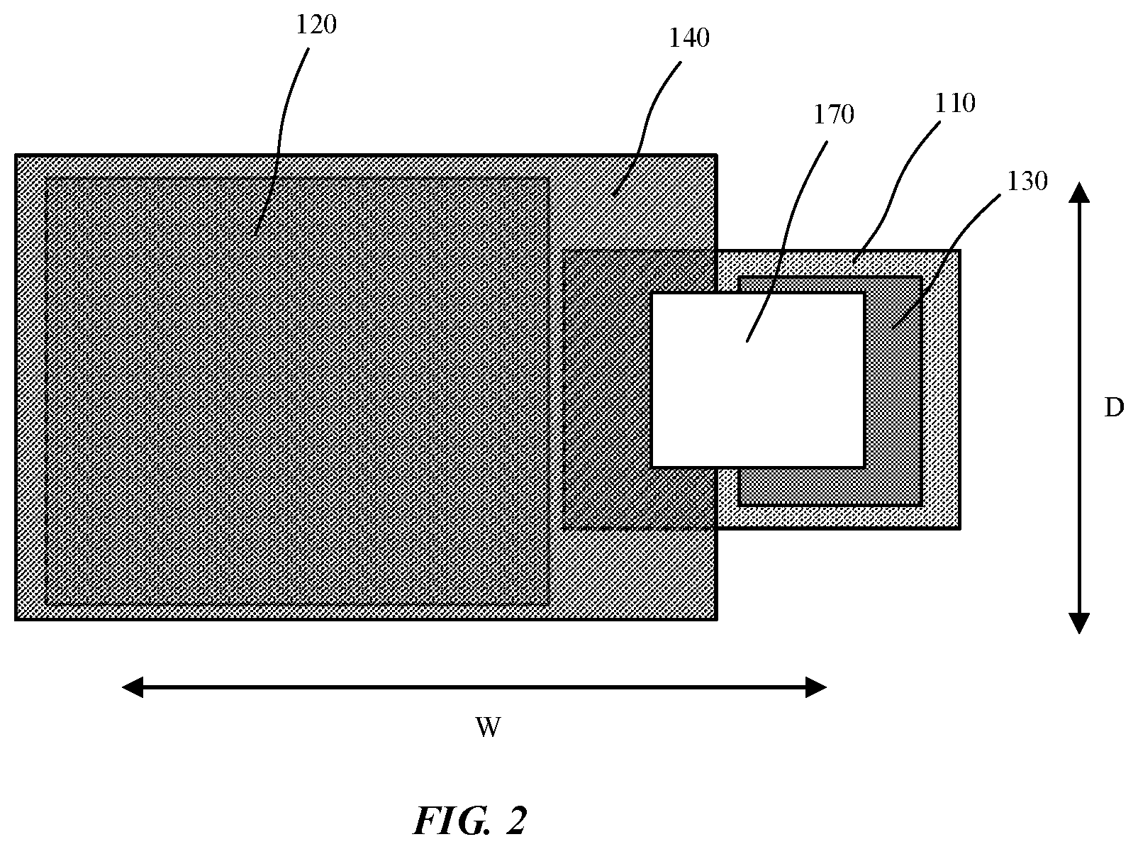 Patent US12368137 Figure 2 – High bandwidth die to die interconnect with package area reduction