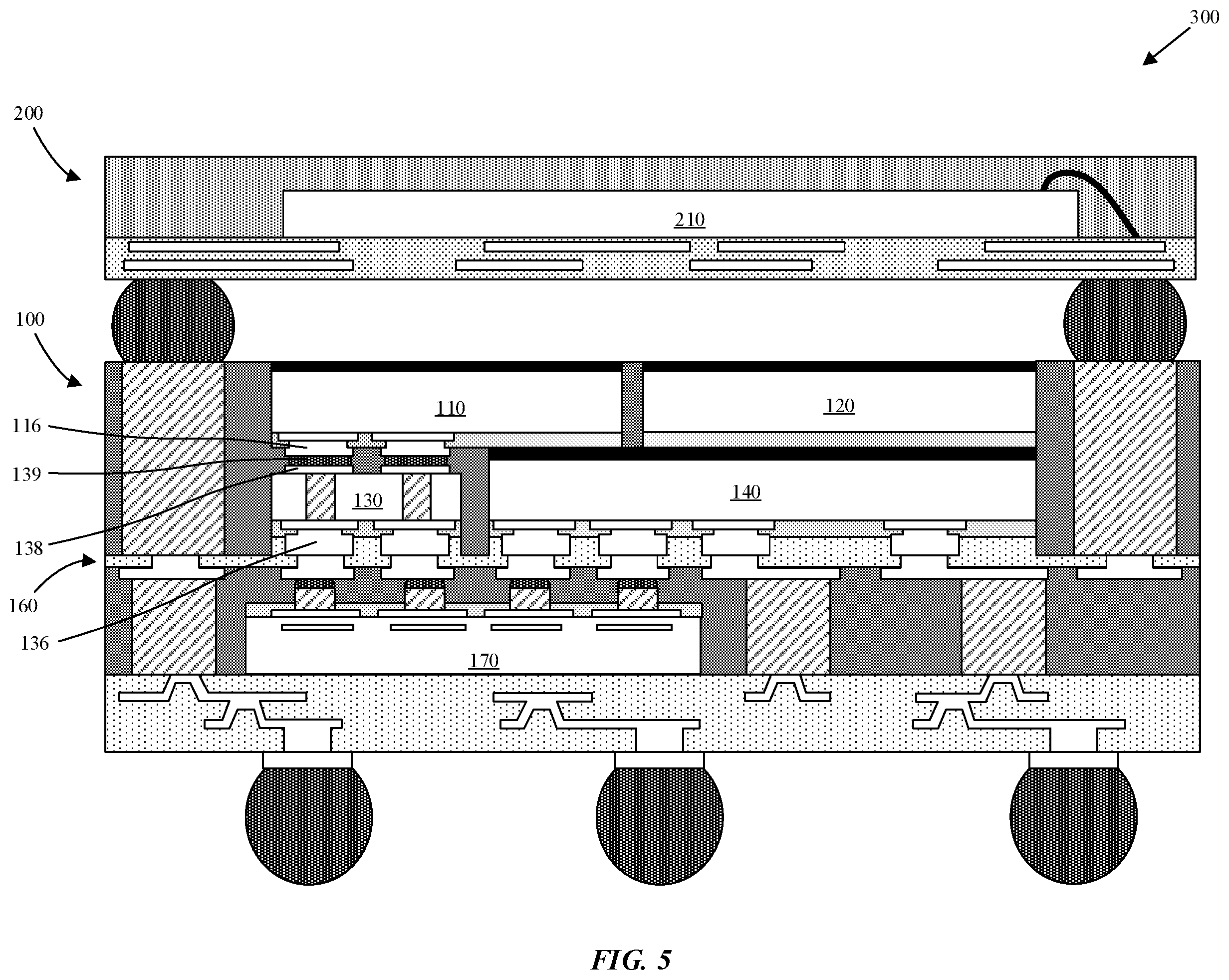 Patent US12368137 Figure 6 – High bandwidth die to die interconnect with package area reduction