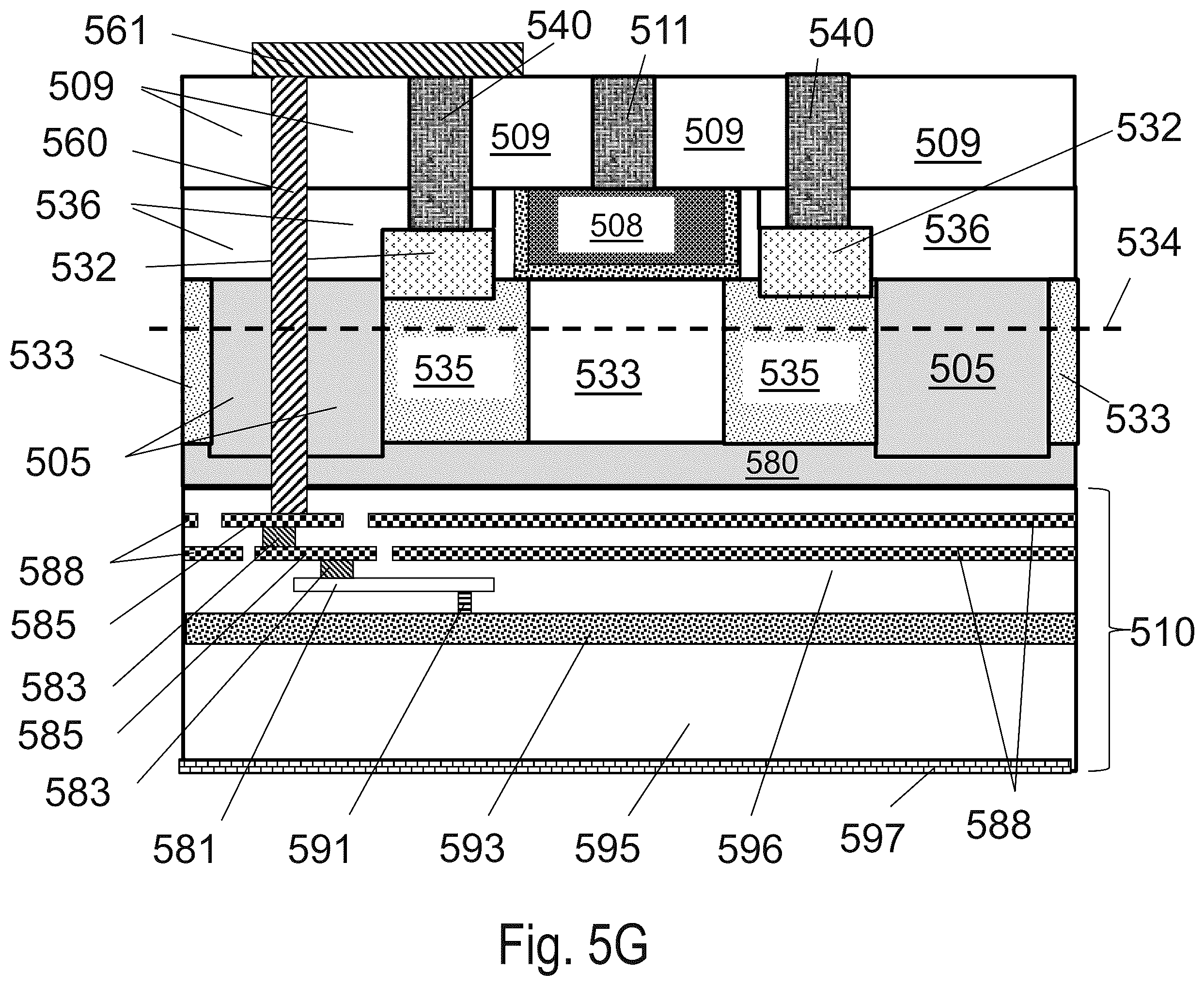 Patent US12368138 Figure 13 – 3D semiconductor device and structure with metal layers