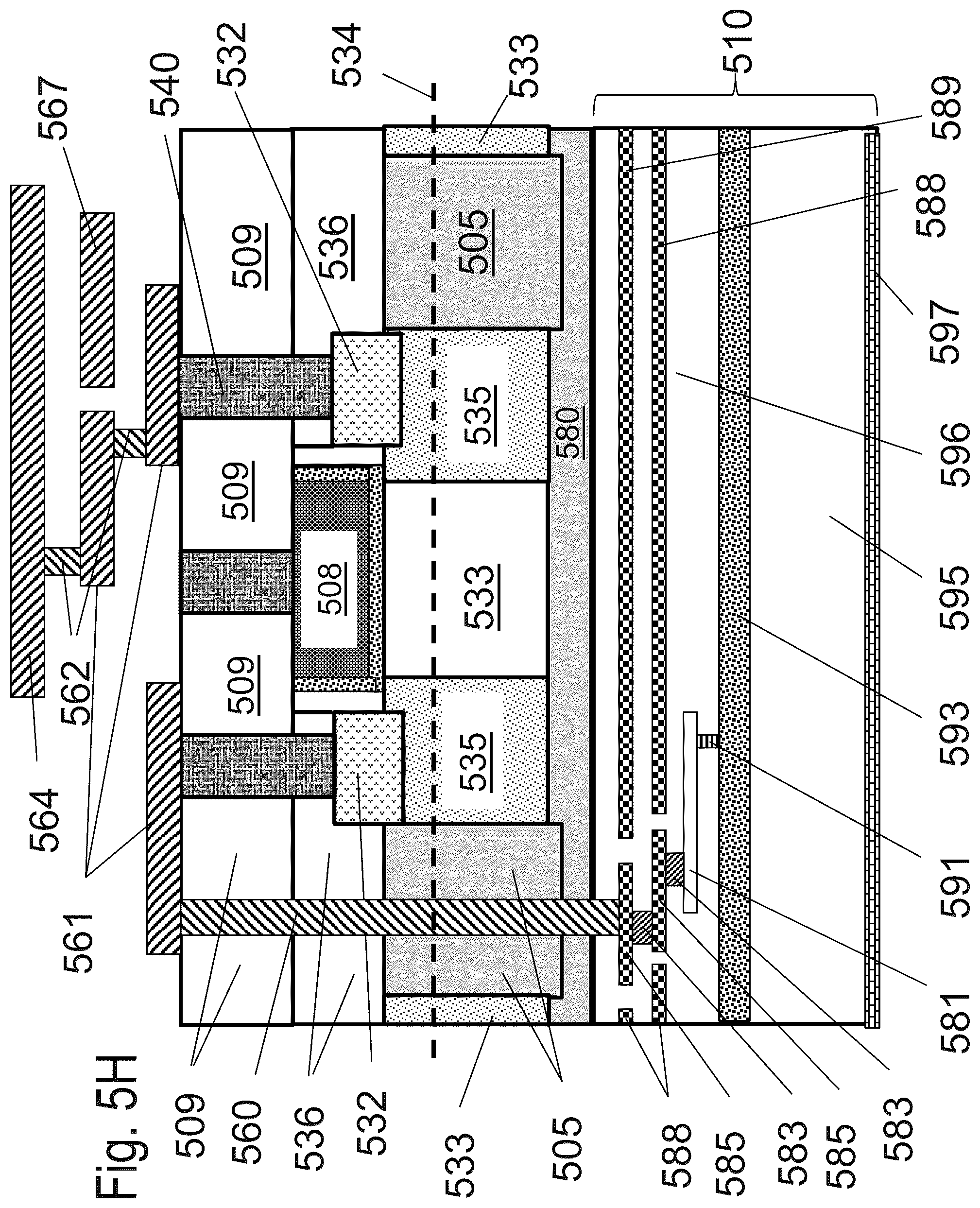 Patent US12368138 Figure 14 – 3D semiconductor device and structure with metal layers