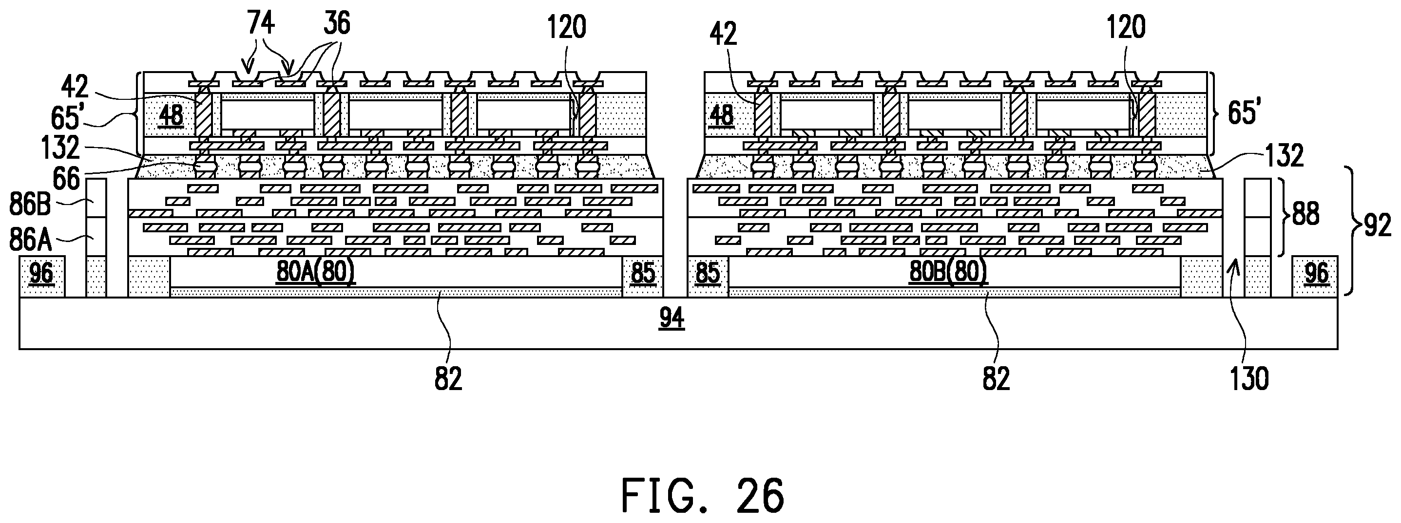 Patent US12368141 Figure 17 – IPD modules with flexible connection scheme in packaging