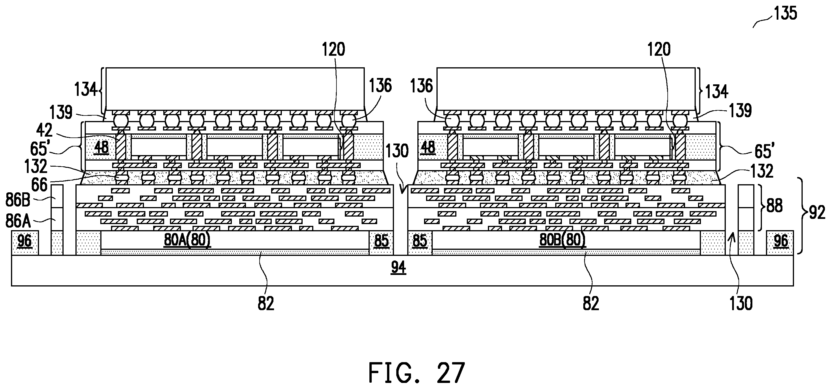 Patent US12368141 Figure 18 – IPD modules with flexible connection scheme in packaging