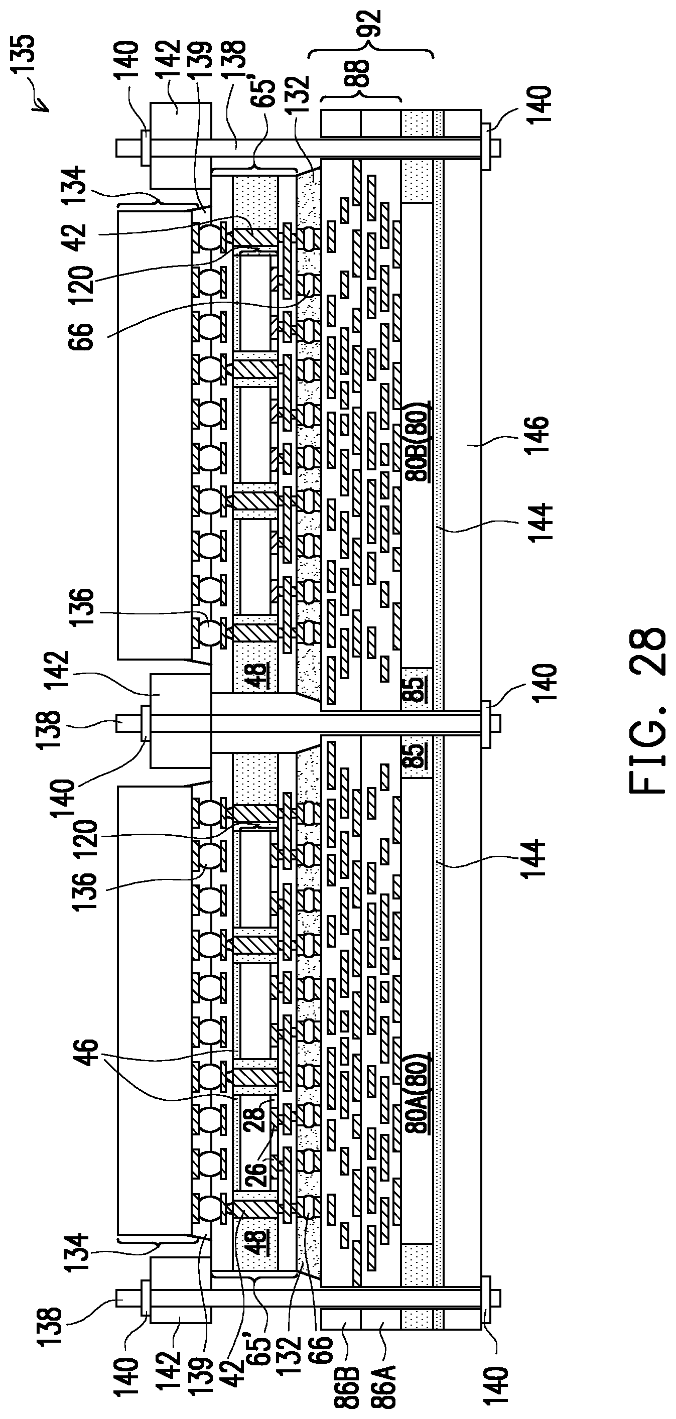 Patent US12368141 Figure 19 – IPD modules with flexible connection scheme in packaging