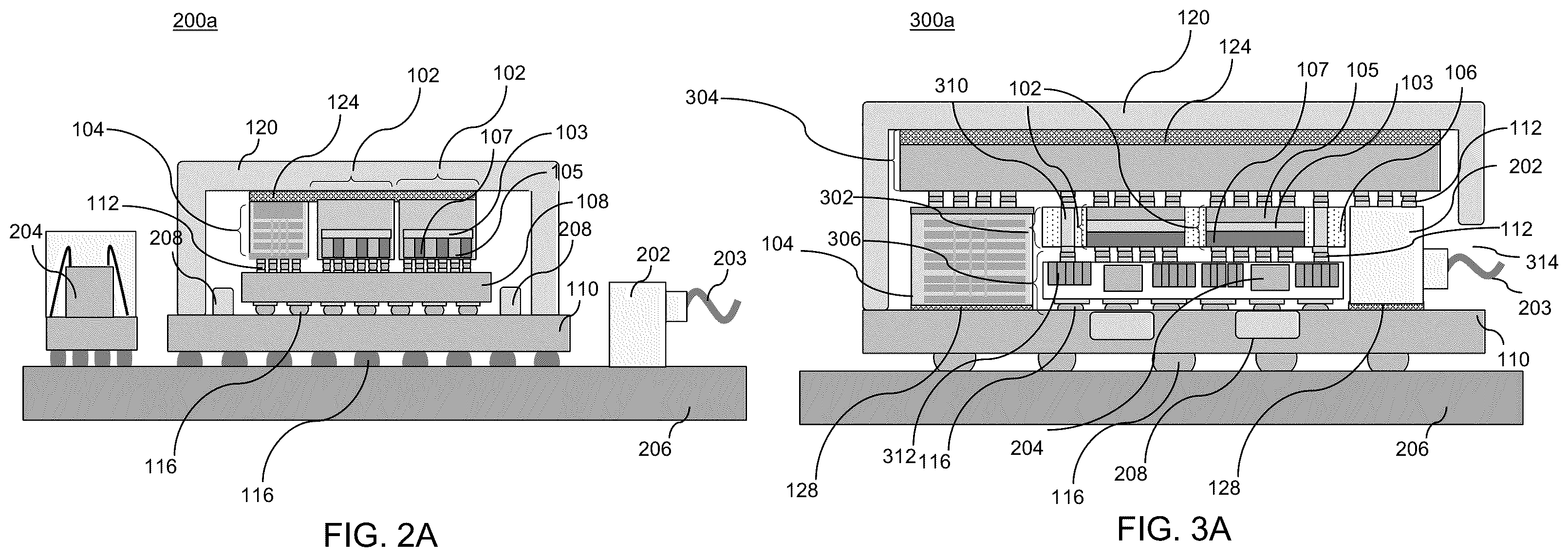 Patent US12368142 Figure 3 – Double side integration semiconductor package and method of forming the same