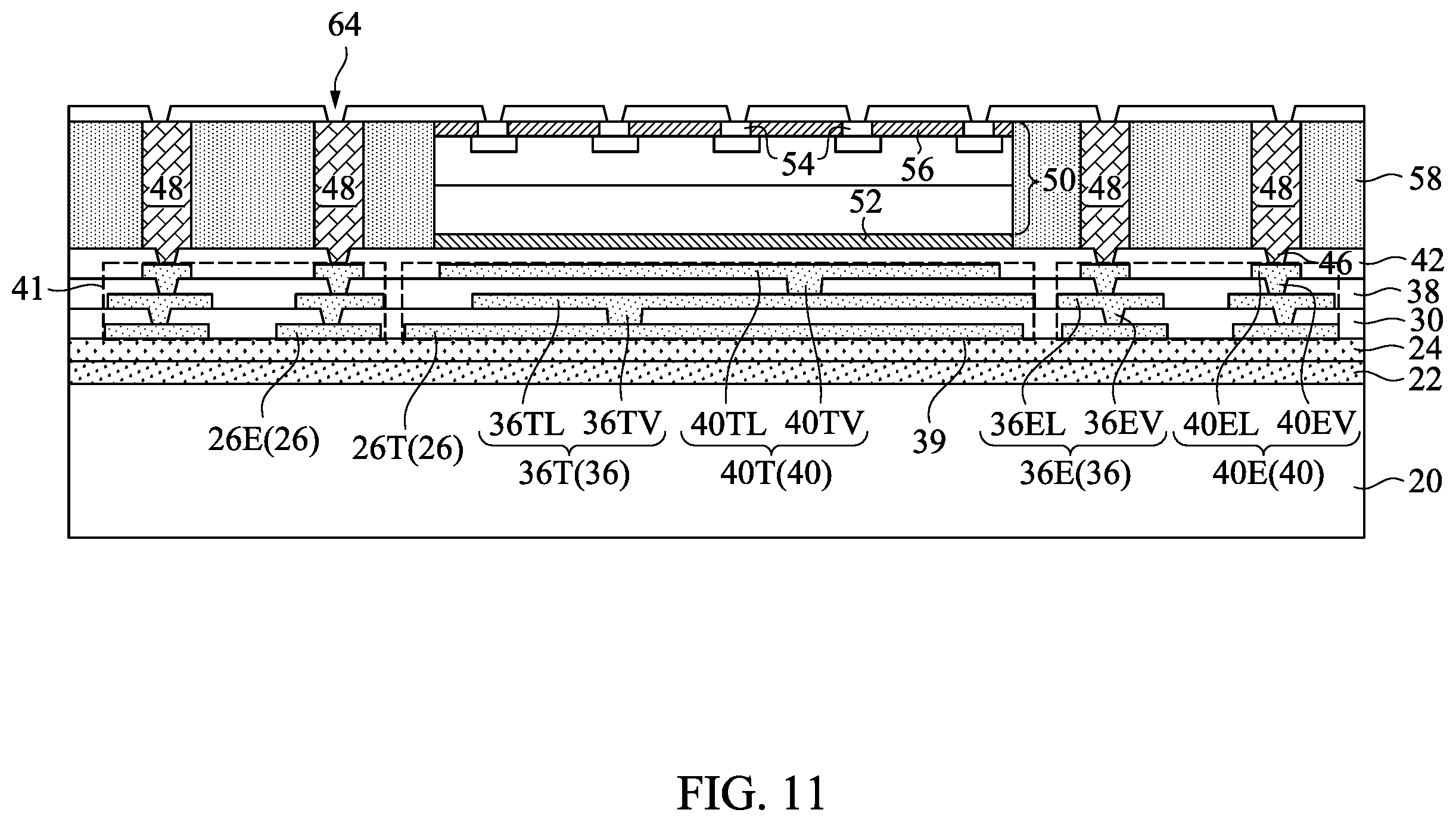 Patent US12368148 Figure 15 – Info packages including thermal dissipation blocks