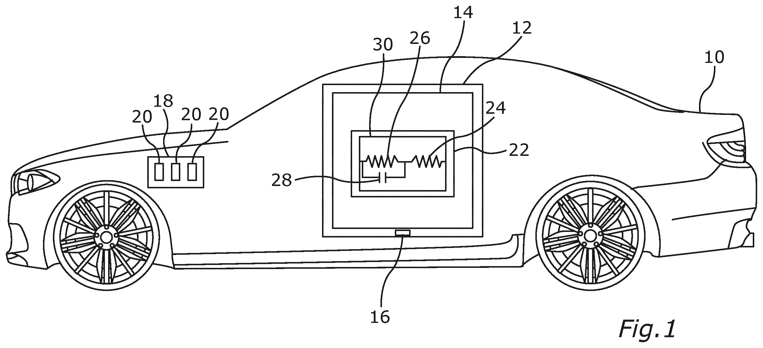 Patent US12368173 Figure 1 – Method for diagnosing at least one fuel cell stack of a fuel cell device, computer-readable storage medium, and fuel cell diagnostic system