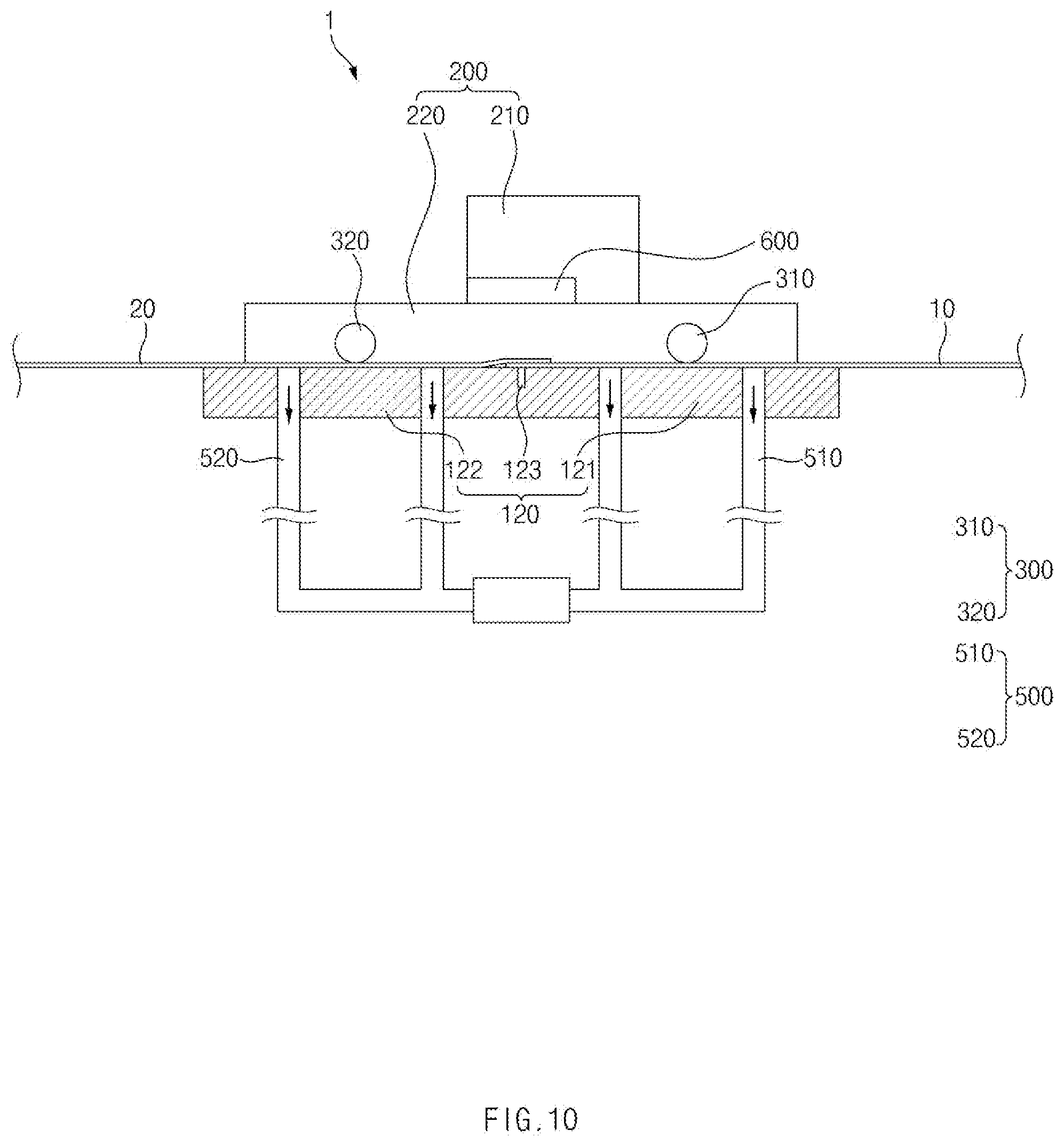 Patent US12368179 Figure 10 – Electrode connecting device, electrode connecting method, and notching machine comprising same