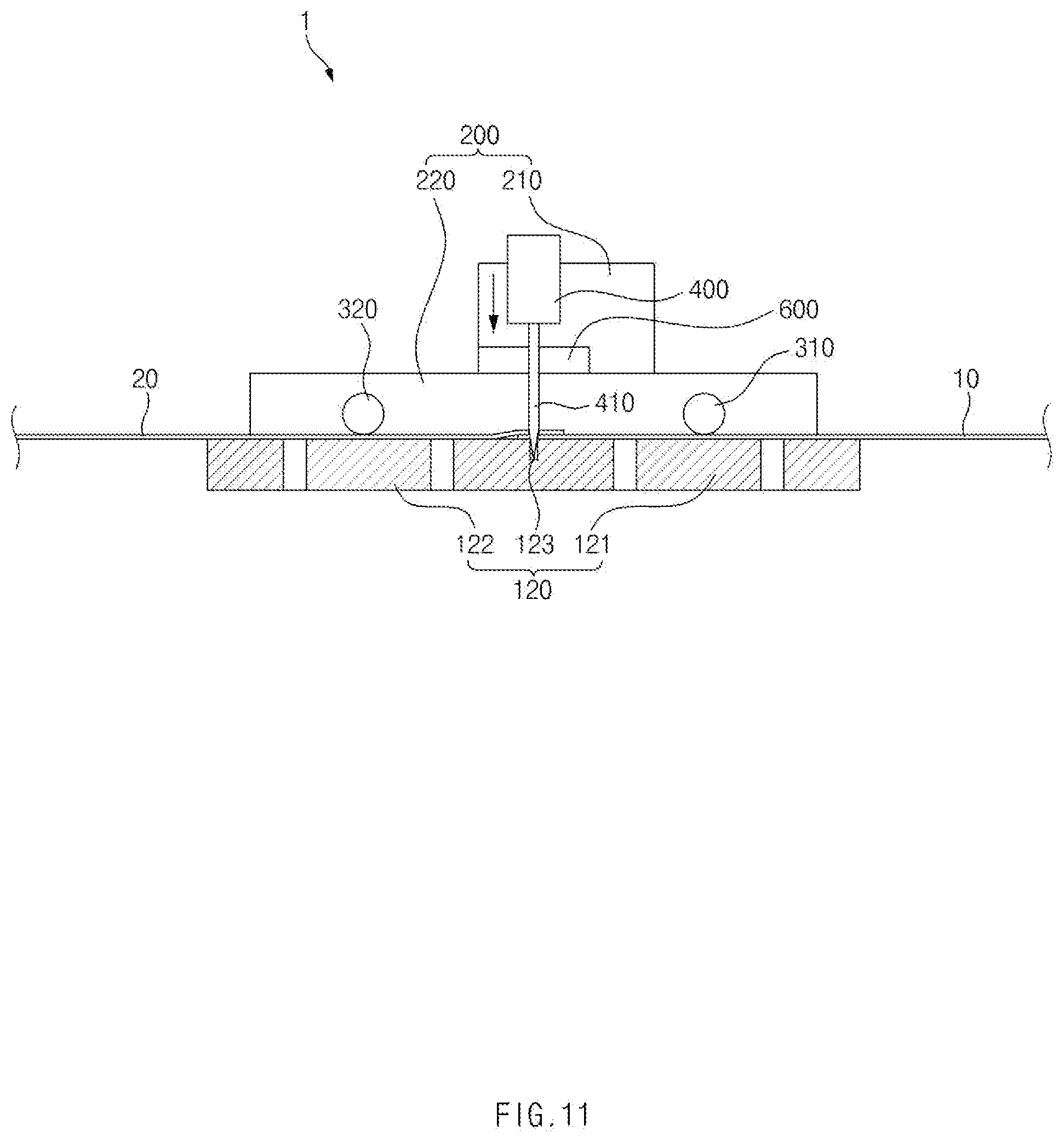 Patent US12368179 Figure 11 – Electrode connecting device, electrode connecting method, and notching machine comprising same