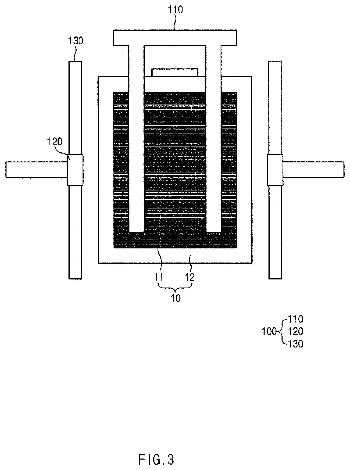 Patent US12368181 Figure 3 – Electrode assembly, and apparatus and method for manufacturing the same