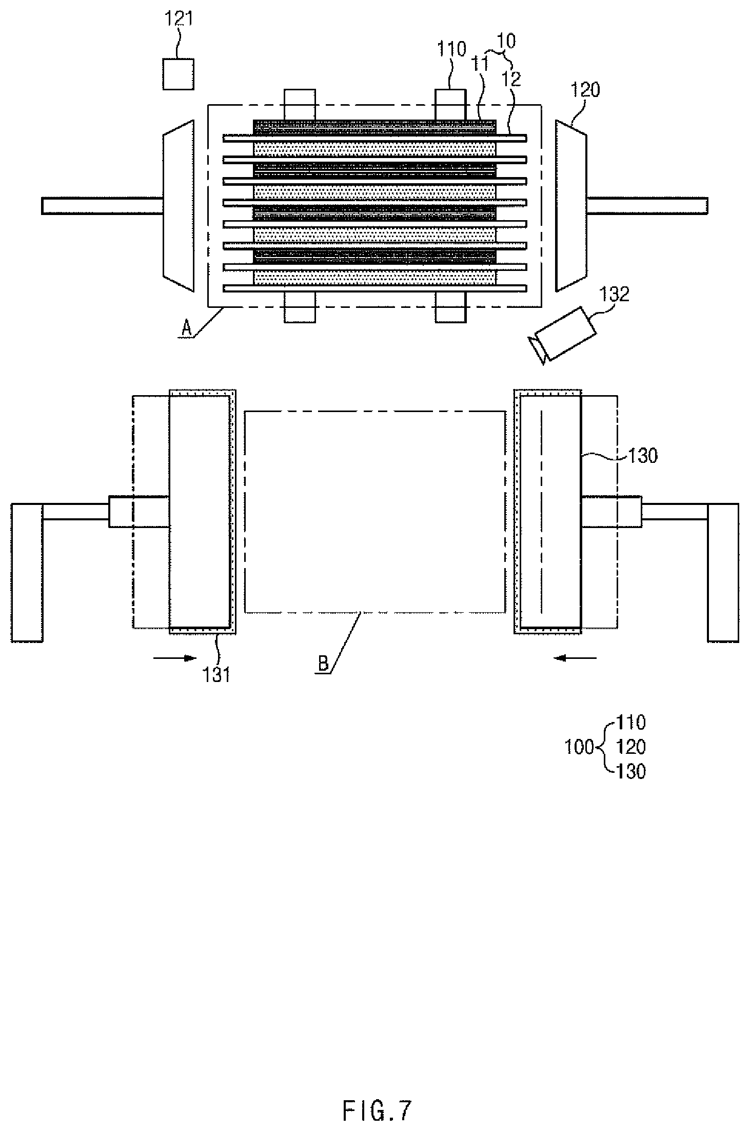 Patent US12368181 Figure 7 – Electrode assembly, and apparatus and method for manufacturing the same