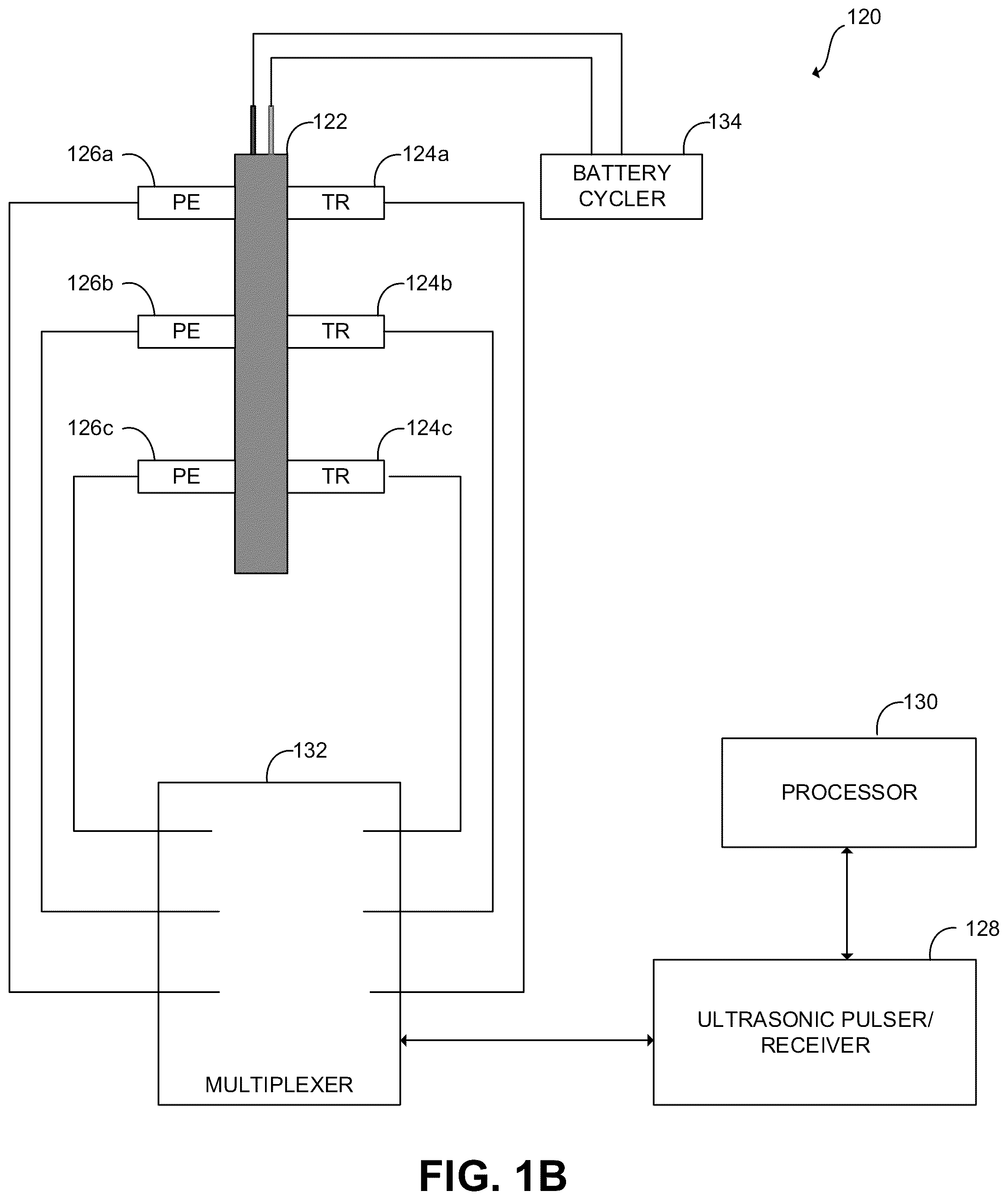 Patent US12368193 Figure 2 – Acoustic signal based analysis of batteries
