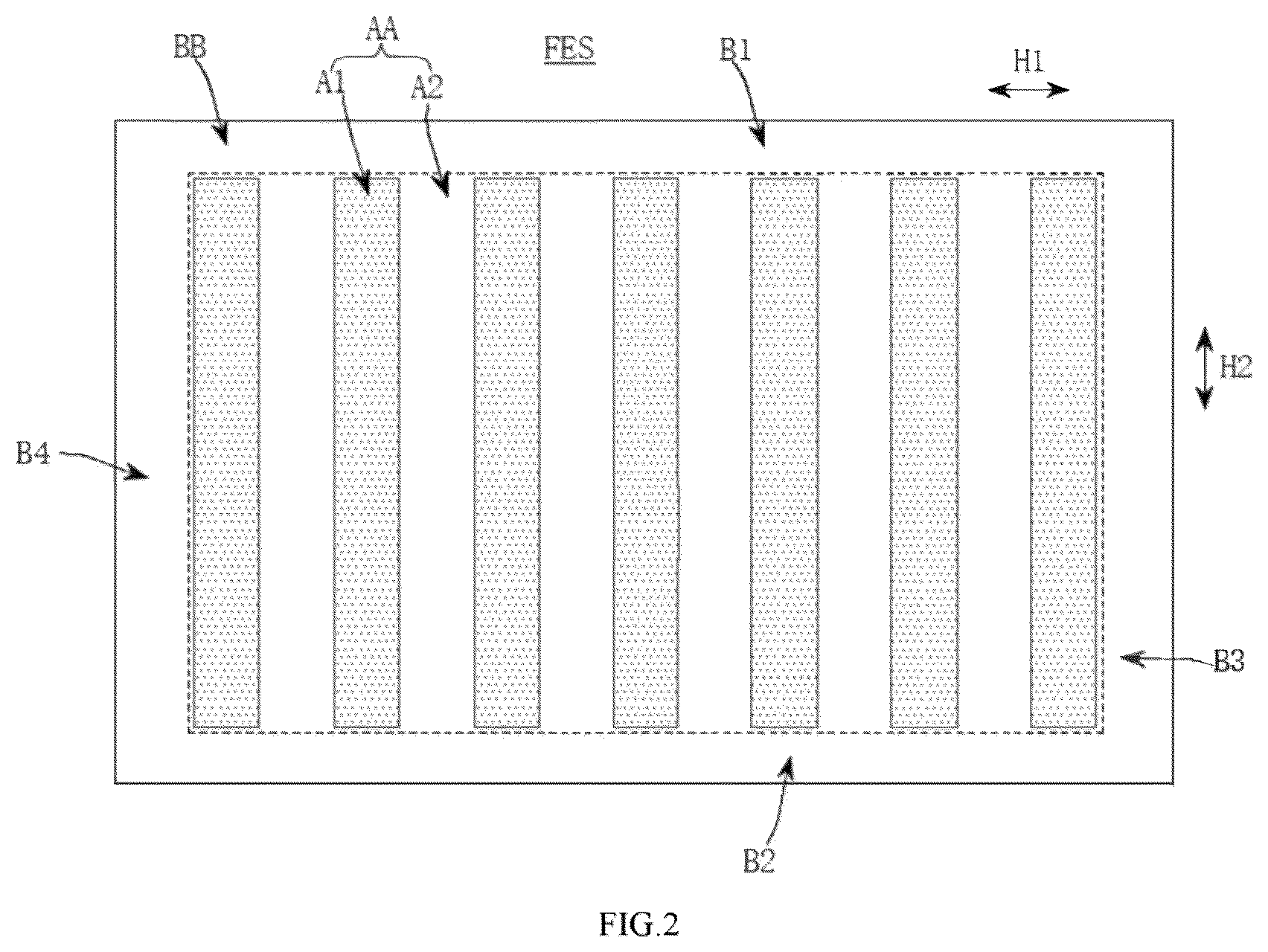 Patent US12368198 Figure 2 – Flexible battery and electronic device