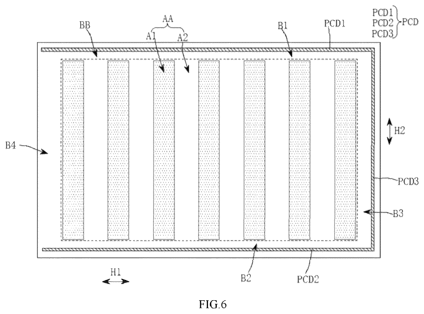 Patent US12368198 Figure 6 – Flexible battery and electronic device