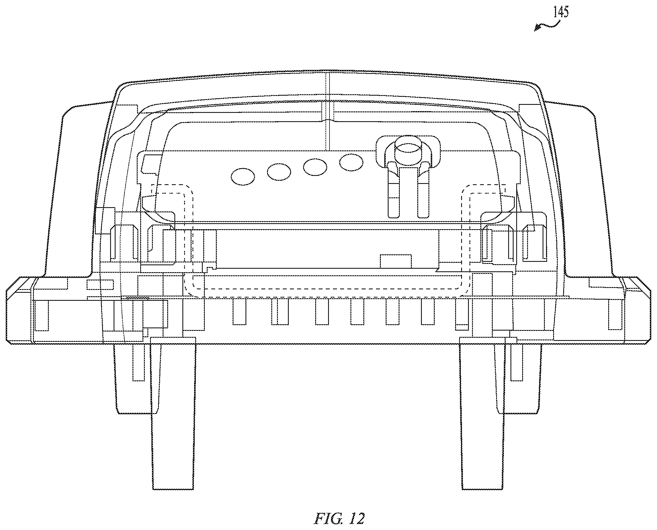 Patent US12368205 Figure 11 – Support member for battery pack top housing