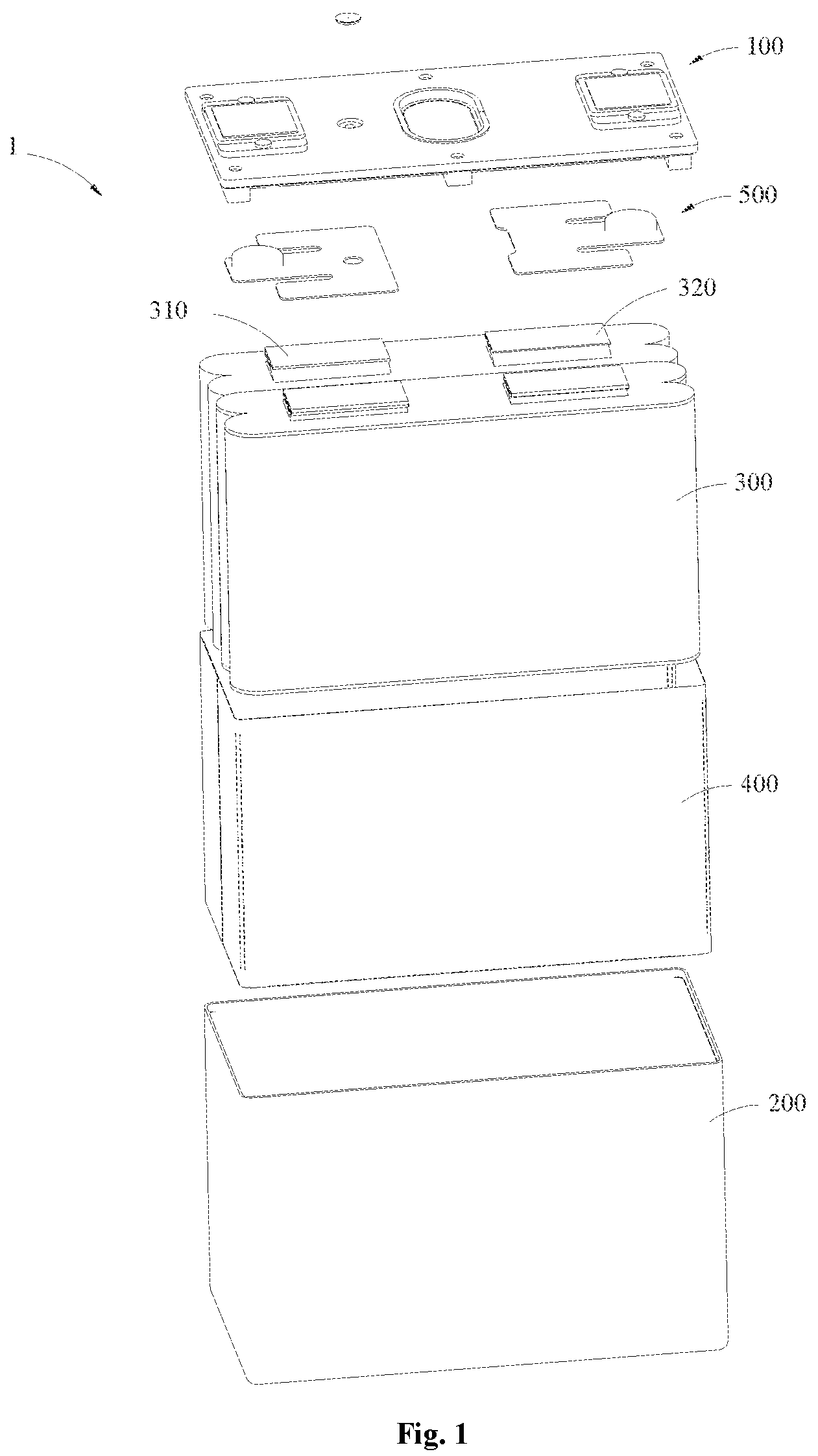 Patent US12368217 Figure 1 – Secondary battery and battery module