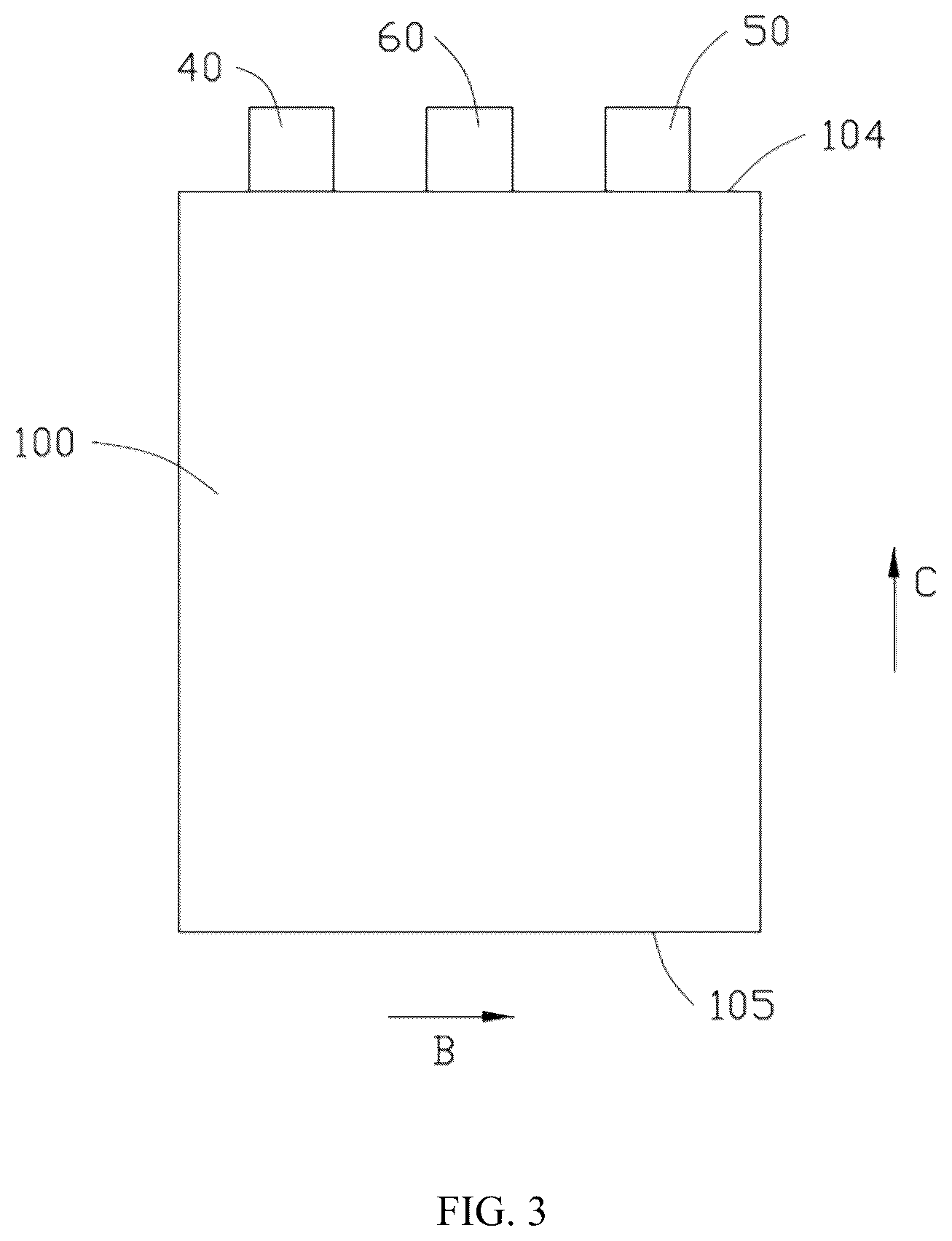 Patent US12368218 Figure 2 – Electrode assembly including at least three tabs and battery