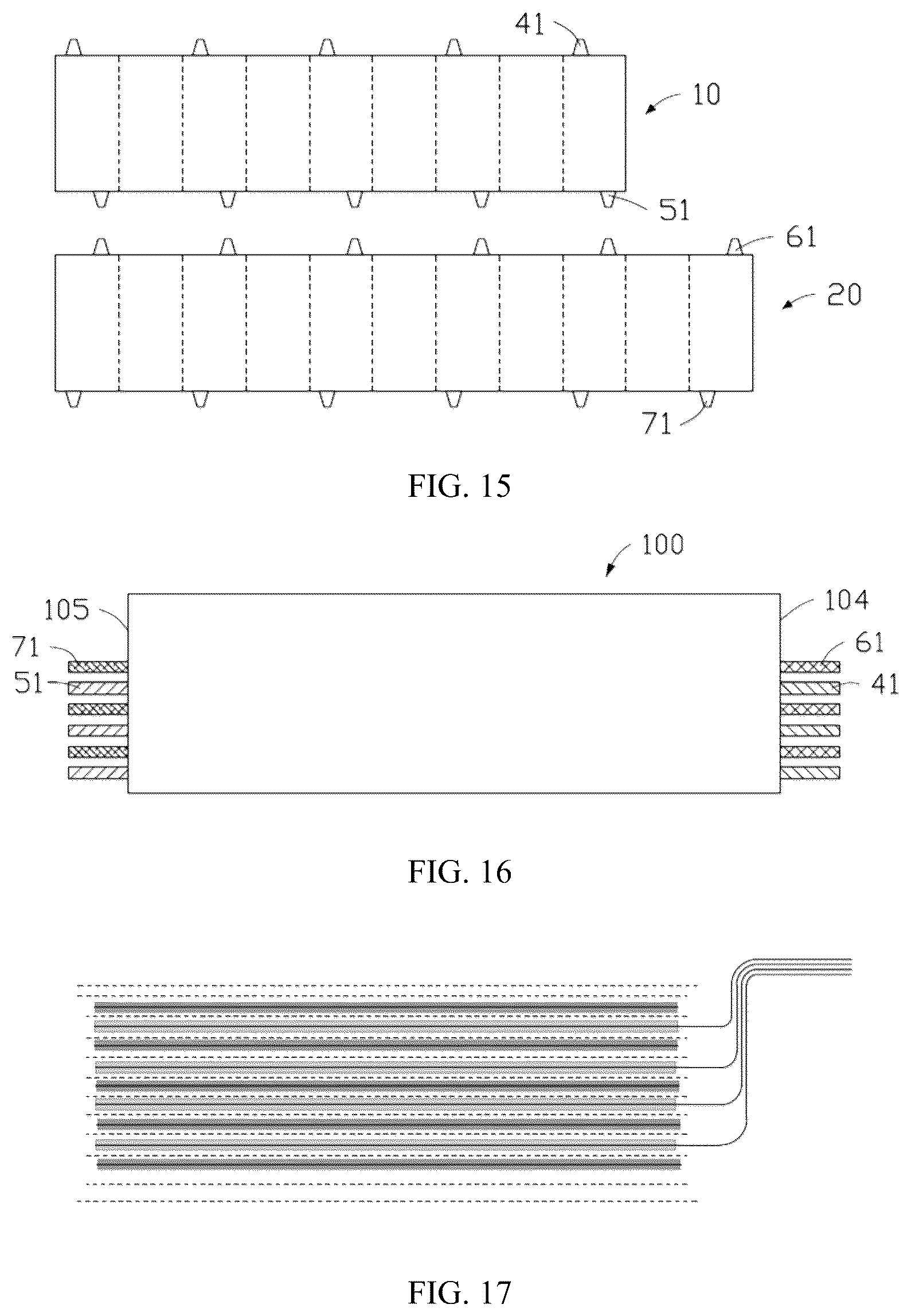 Patent US12368218 Figure 8 – Electrode assembly including at least three tabs and battery