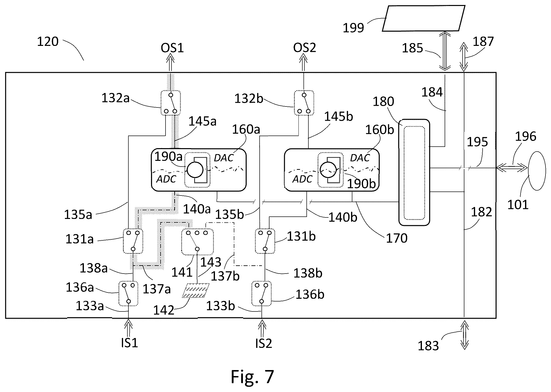Patent US12368223 Figure 7 – Fault protected signal splitter apparatus