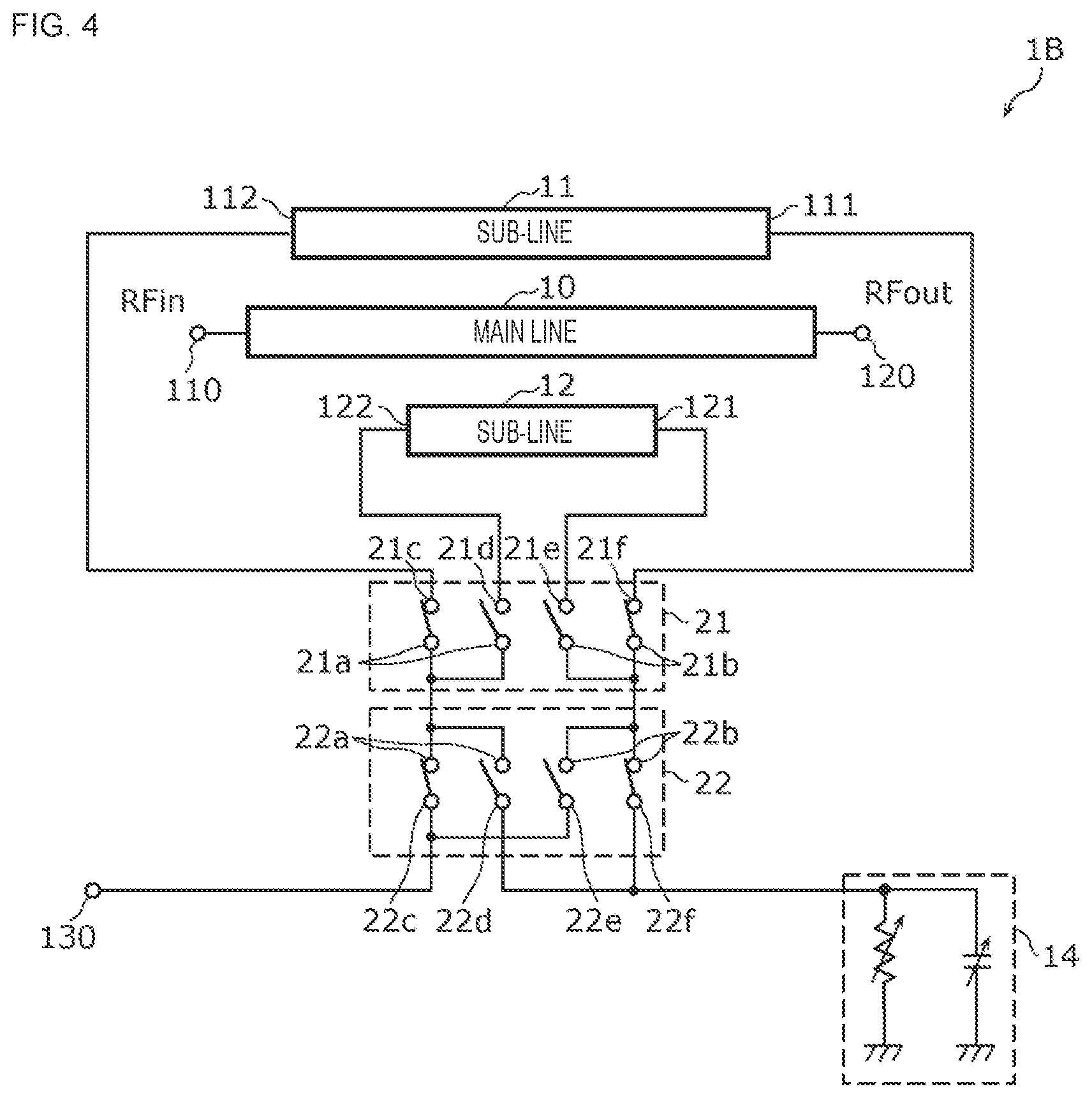 Patent US12368224 Figure 4 – Directional coupler