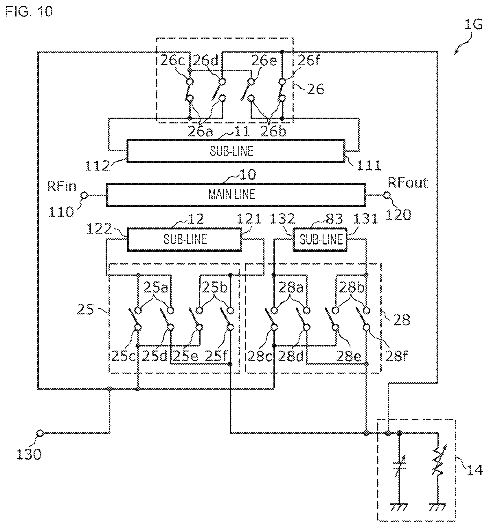 Patent US12368224 Figure 10 – Directional coupler