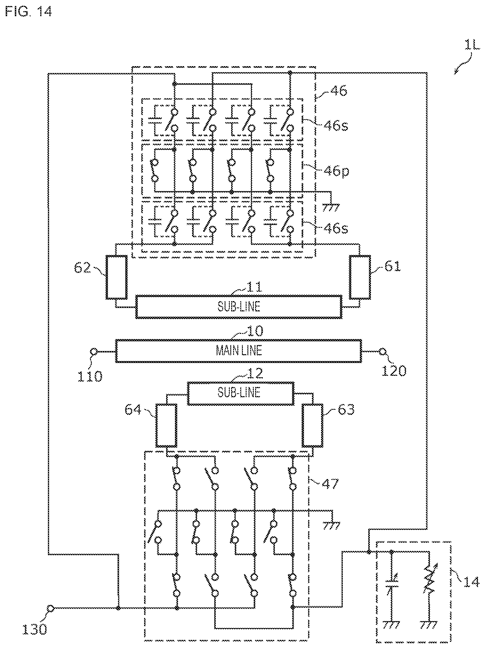 Patent US12368224 Figure 14 – Directional coupler