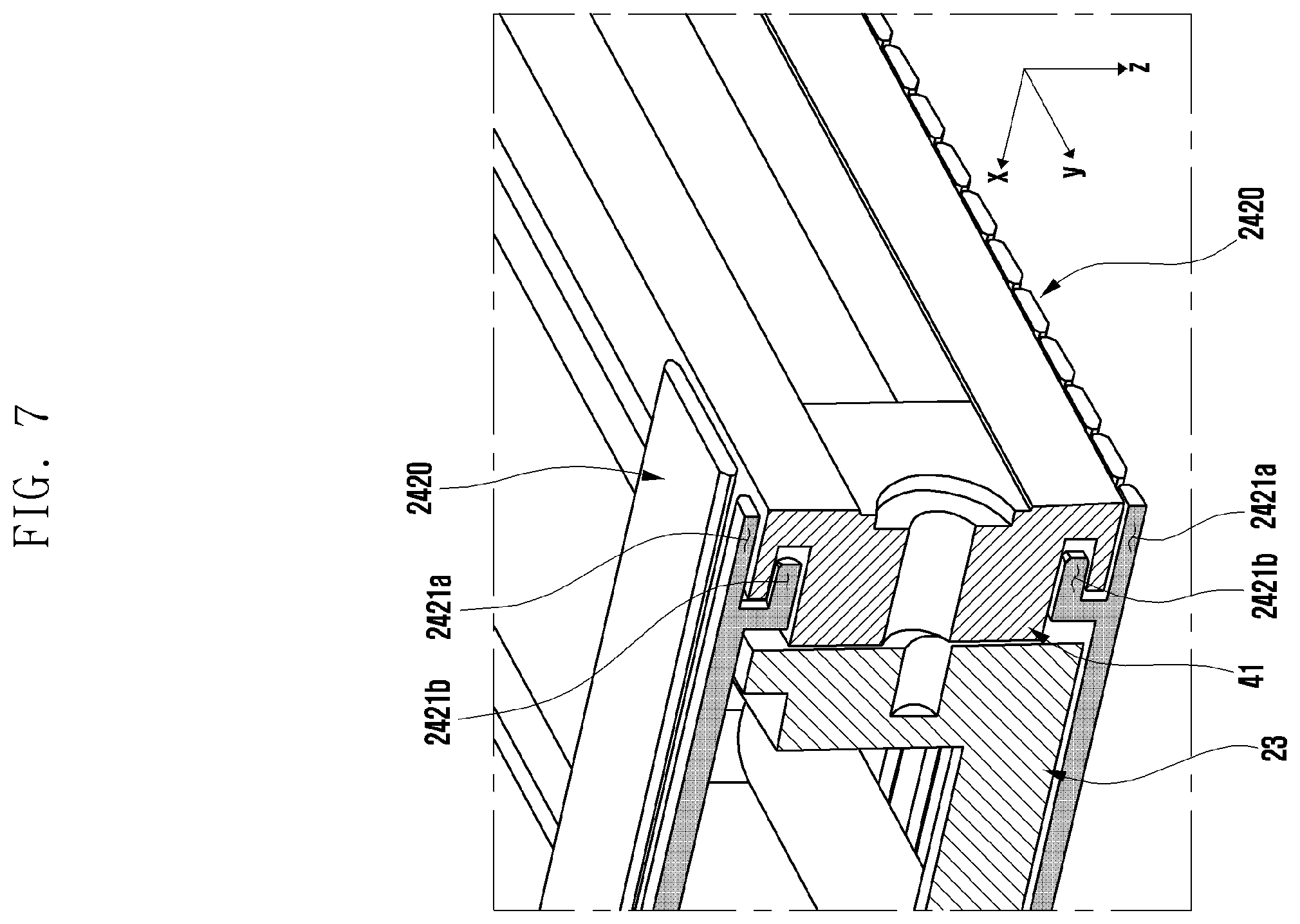 Patent US12368232 Figure 7 – Slidable electronic device including flexible display and antenna