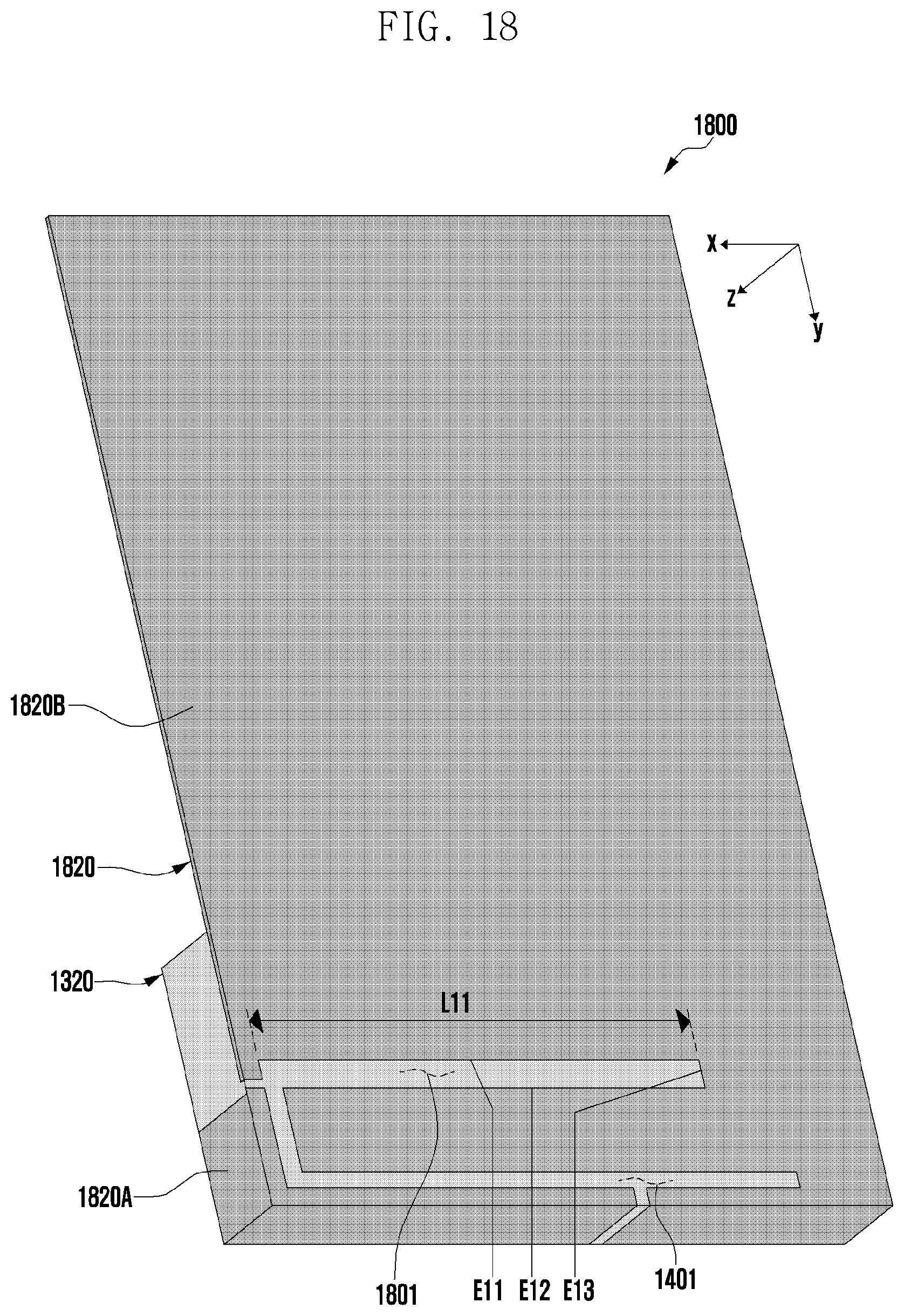 Patent US12368232 Figure 18 – Slidable electronic device including flexible display and antenna