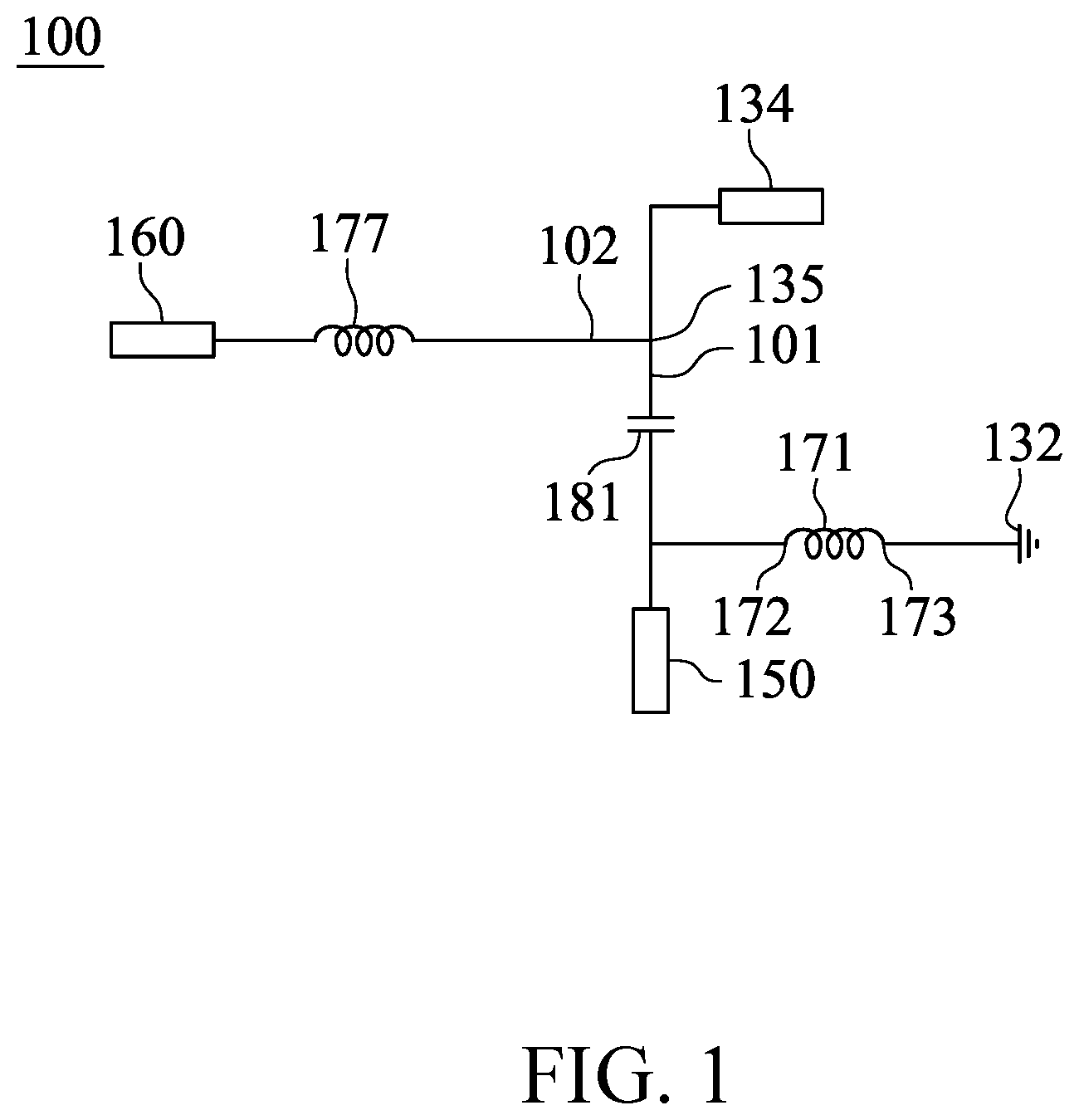 Patent US12368236 Figure 1 – Antenna switching circuitry set and electronic device