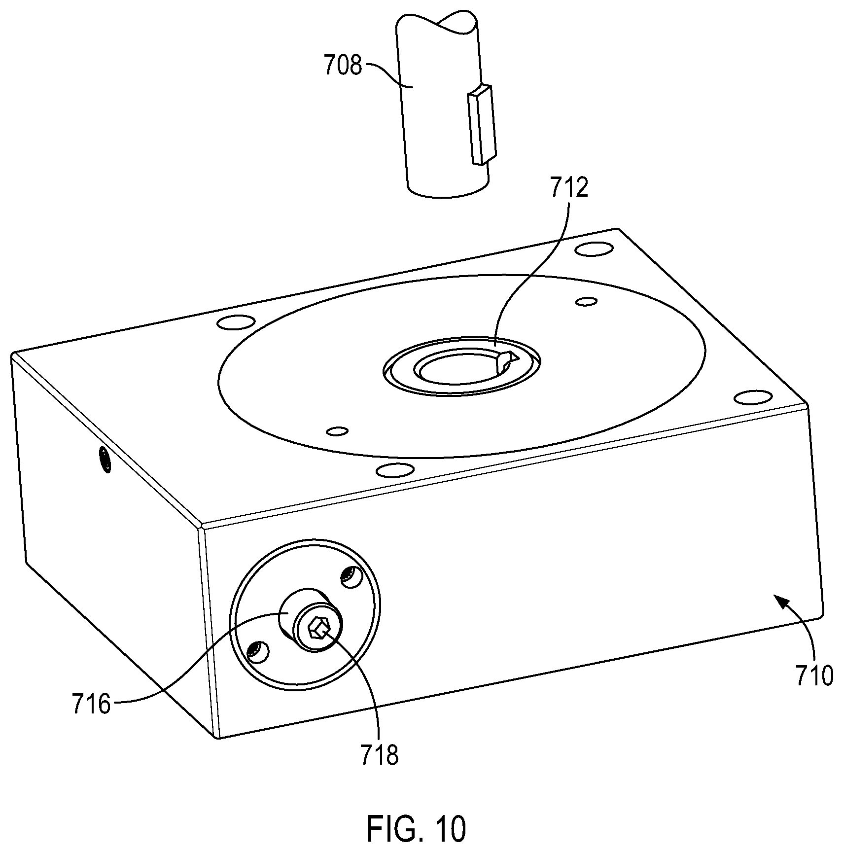 Patent US12368237 Figure 9 – Mechanical actuators for a wireless telecommunication antenna mount