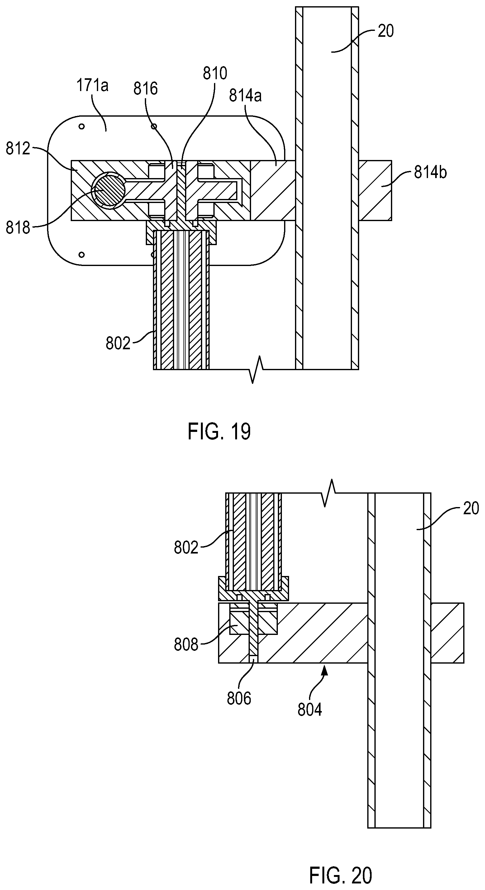 Patent US12368237 Figure 15 – Mechanical actuators for a wireless telecommunication antenna mount
