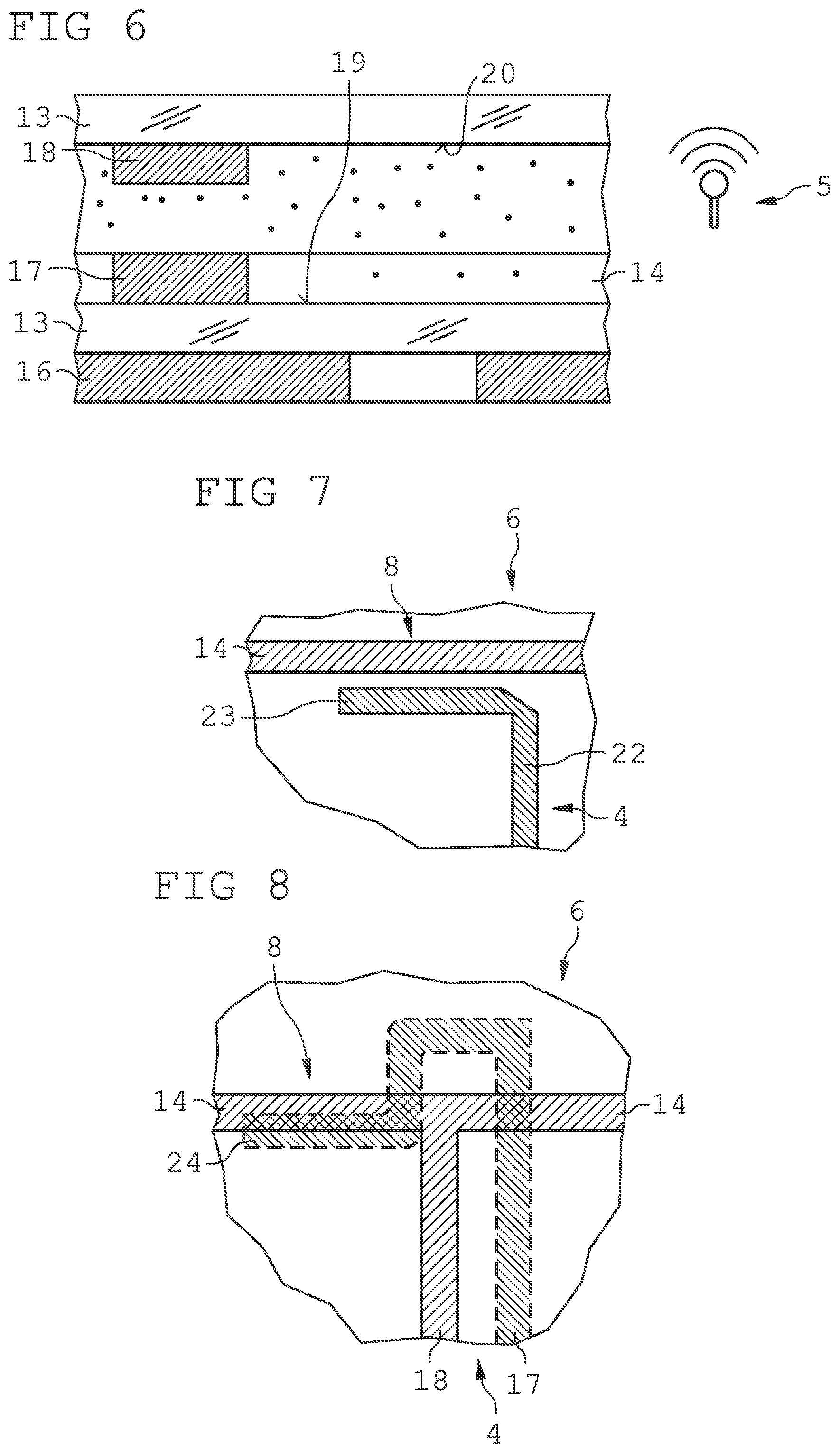 Patent US12368240 Figure 6 – Phased array antenna device