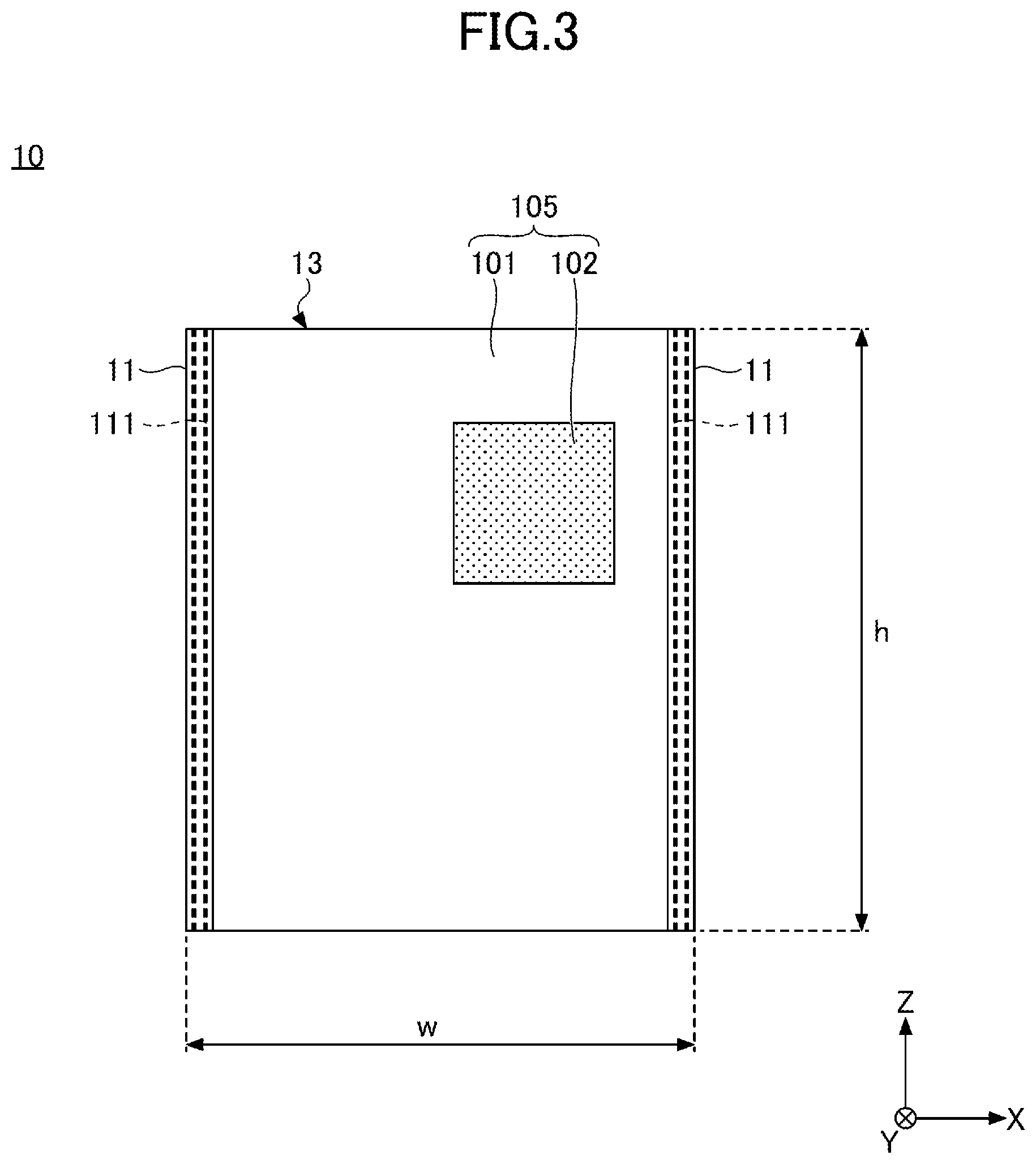 Patent US12368243 Figure 3 – Electromagnetic wave reflector, reflected electromagnetic wave fence, and method of assembling electromagnetic wave reflector