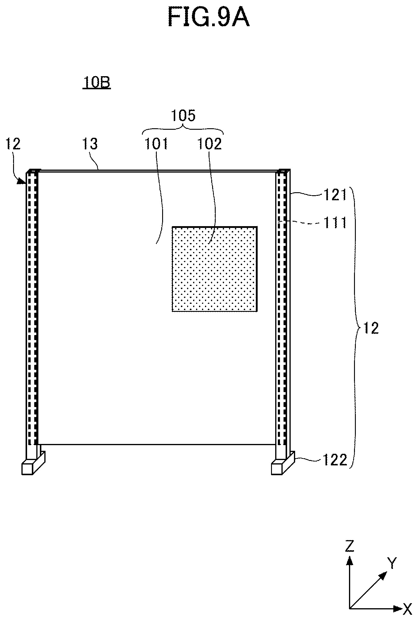 Patent US12368243 Figure 9 – Electromagnetic wave reflector, reflected electromagnetic wave fence, and method of assembling electromagnetic wave reflector