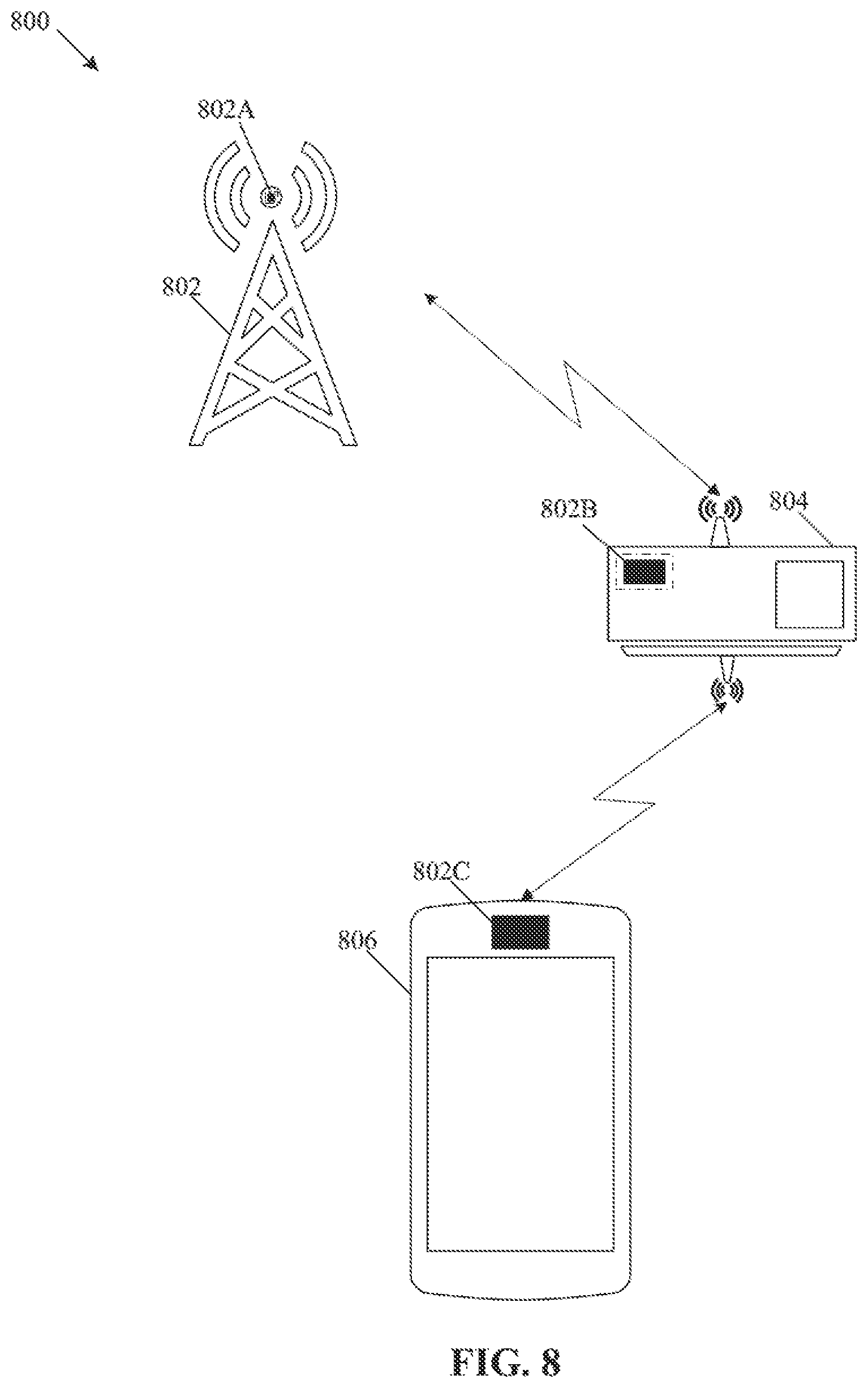 Patent US12368244 Figure 19 – Lens-enhanced communication device