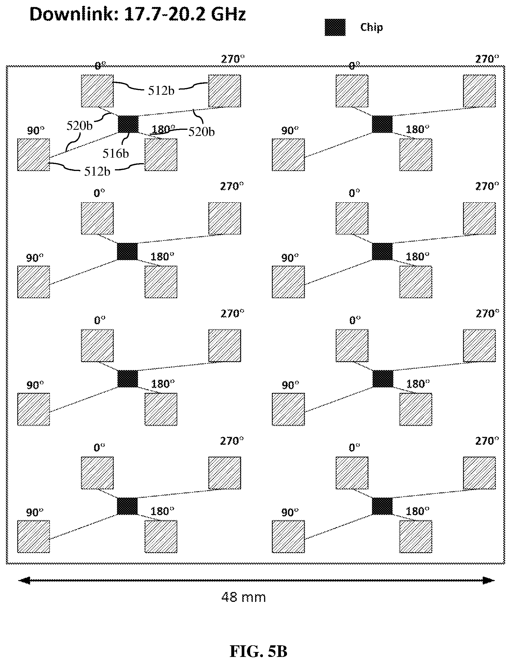 Patent US12368248 Figure 6 – Phased array antenna