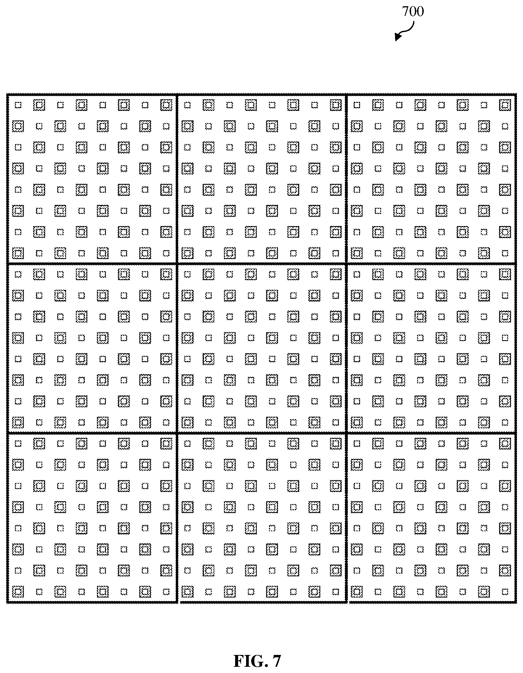 Patent US12368248 Figure 8 – Phased array antenna
