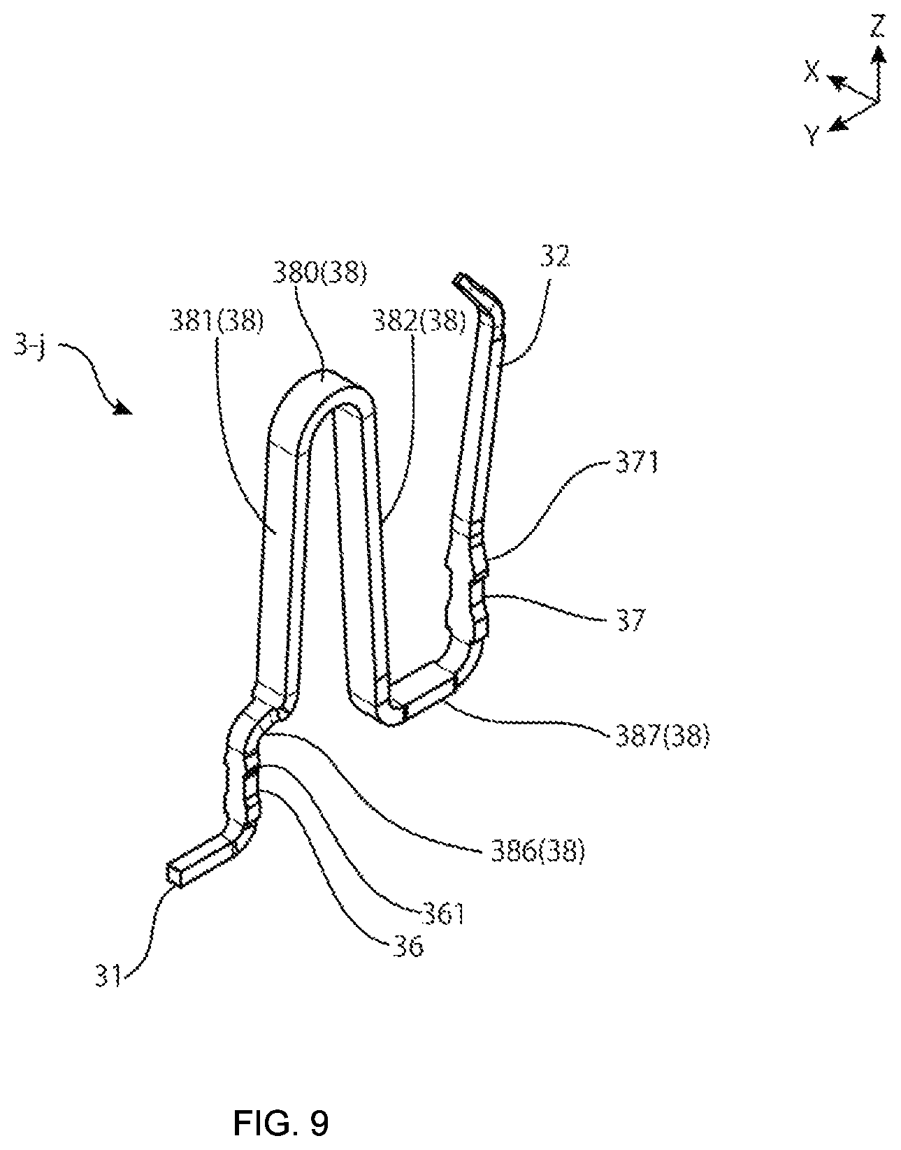 Patent US12368256 Figure 9 – Connector