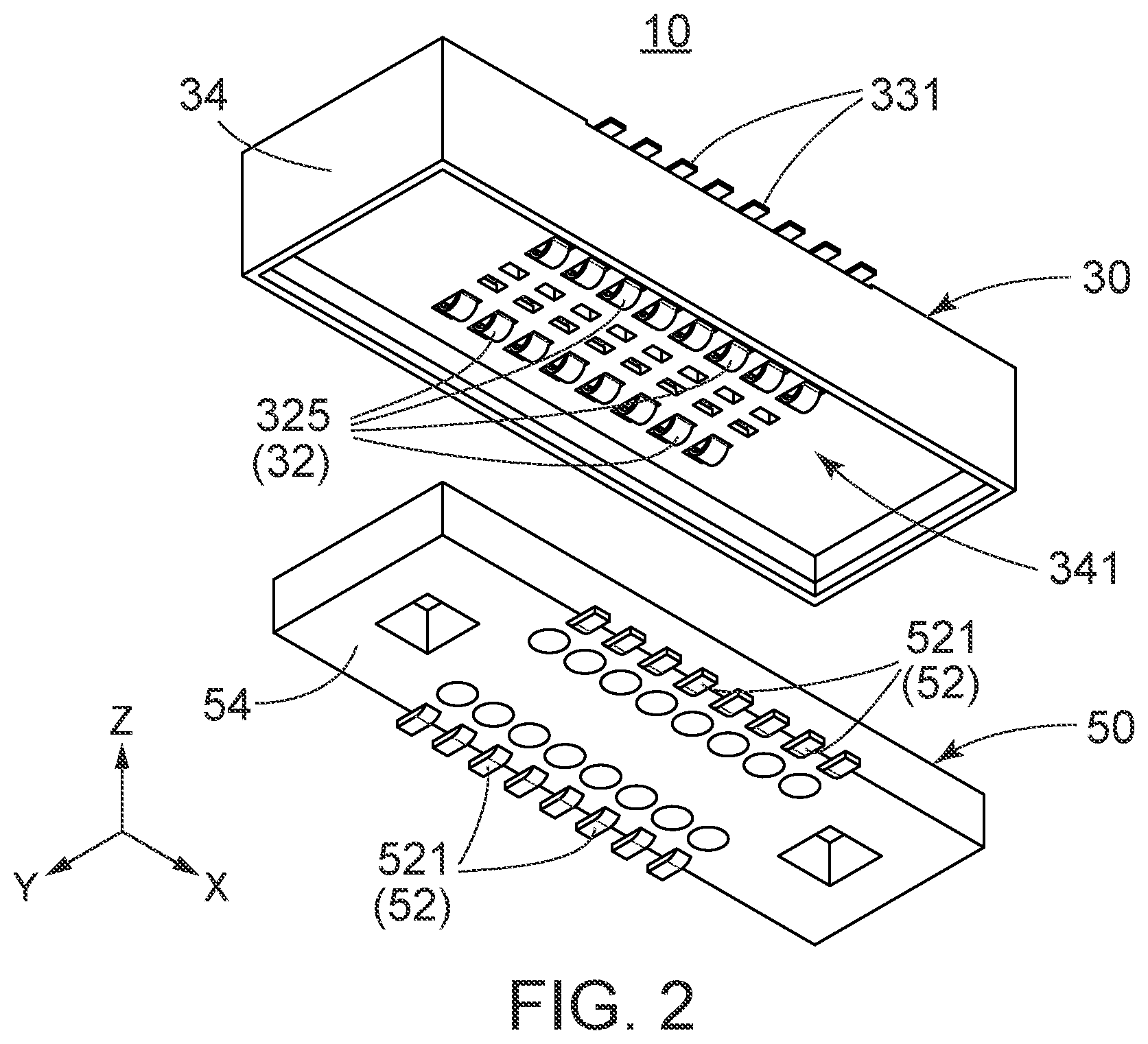 Patent US12368259 Figure 2 – Connector