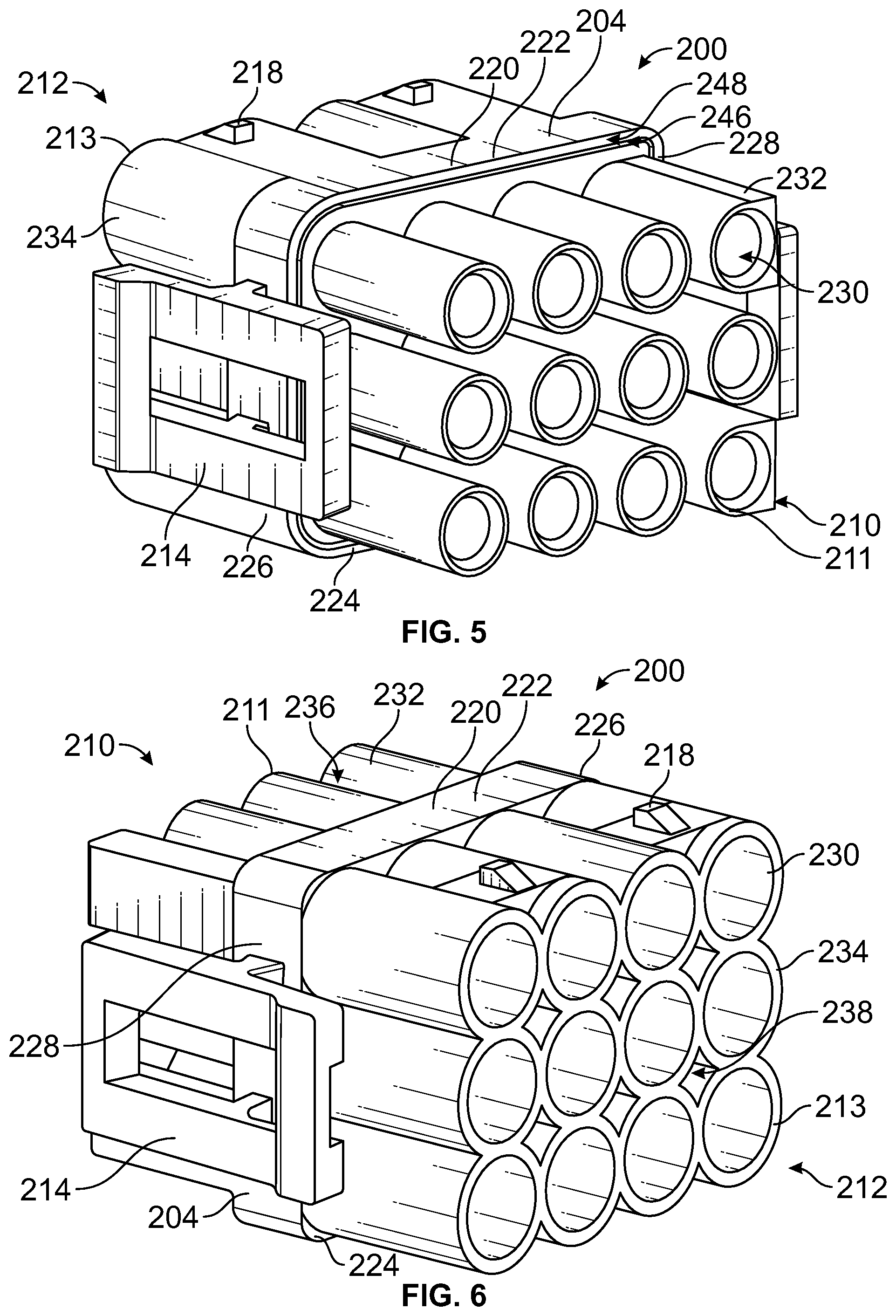 Patent US12368262 Figure 5 – Electrical connector system
