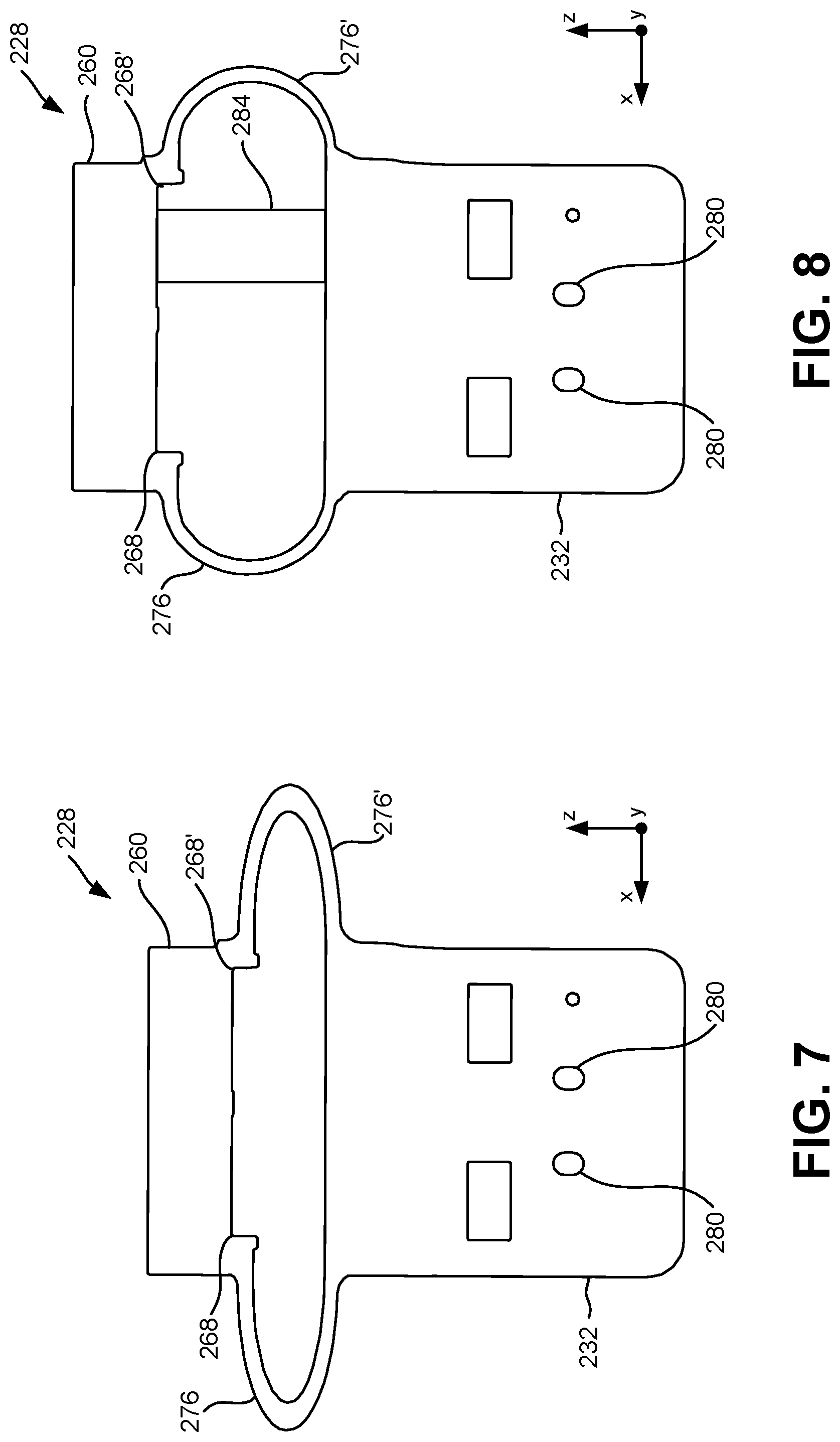 Patent US12368264 Figure 5 – Connector bracket for a cable connector