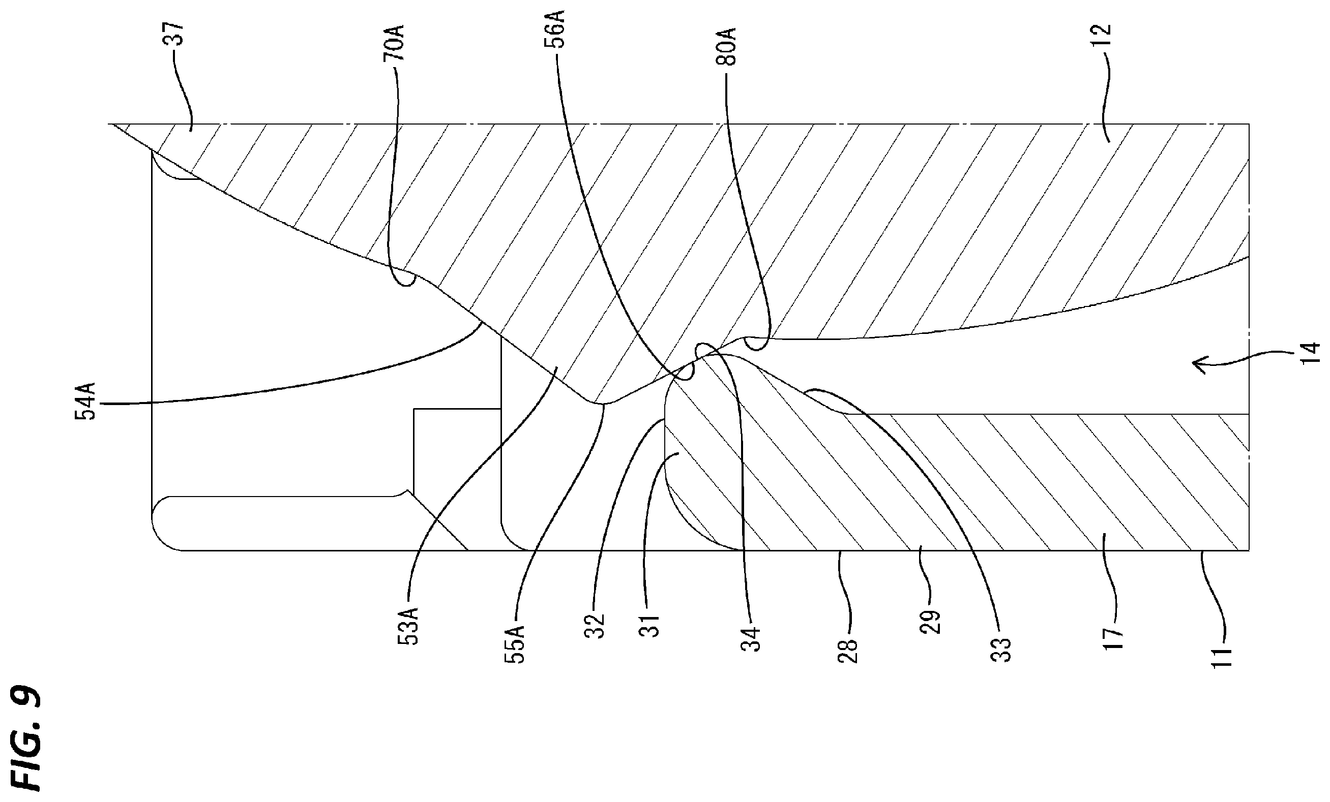 Patent US12368268 Figure 9 – Connector with locking portion