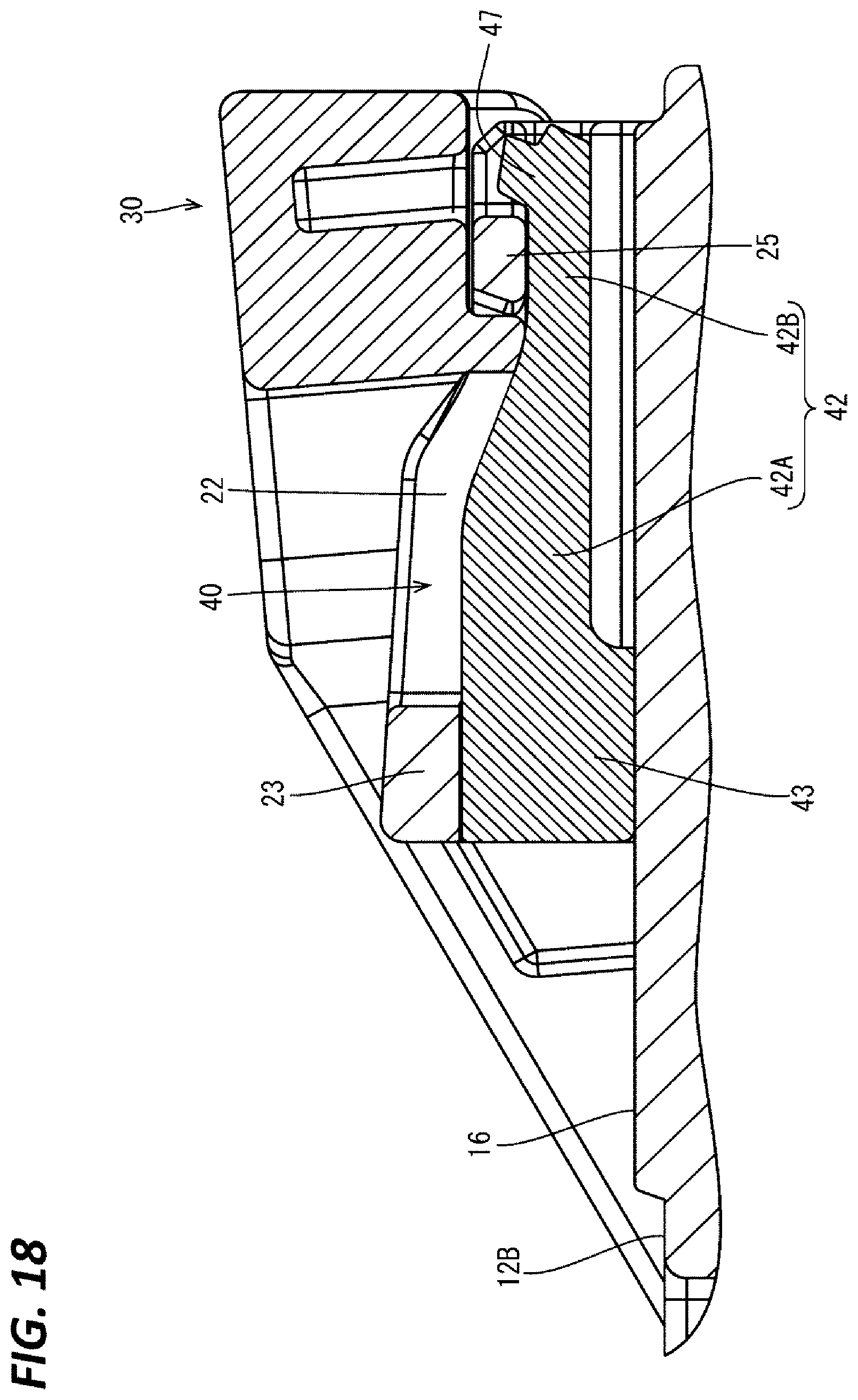 Patent US12368269 Figure 18 – Connector having CPA member for partly covering a code