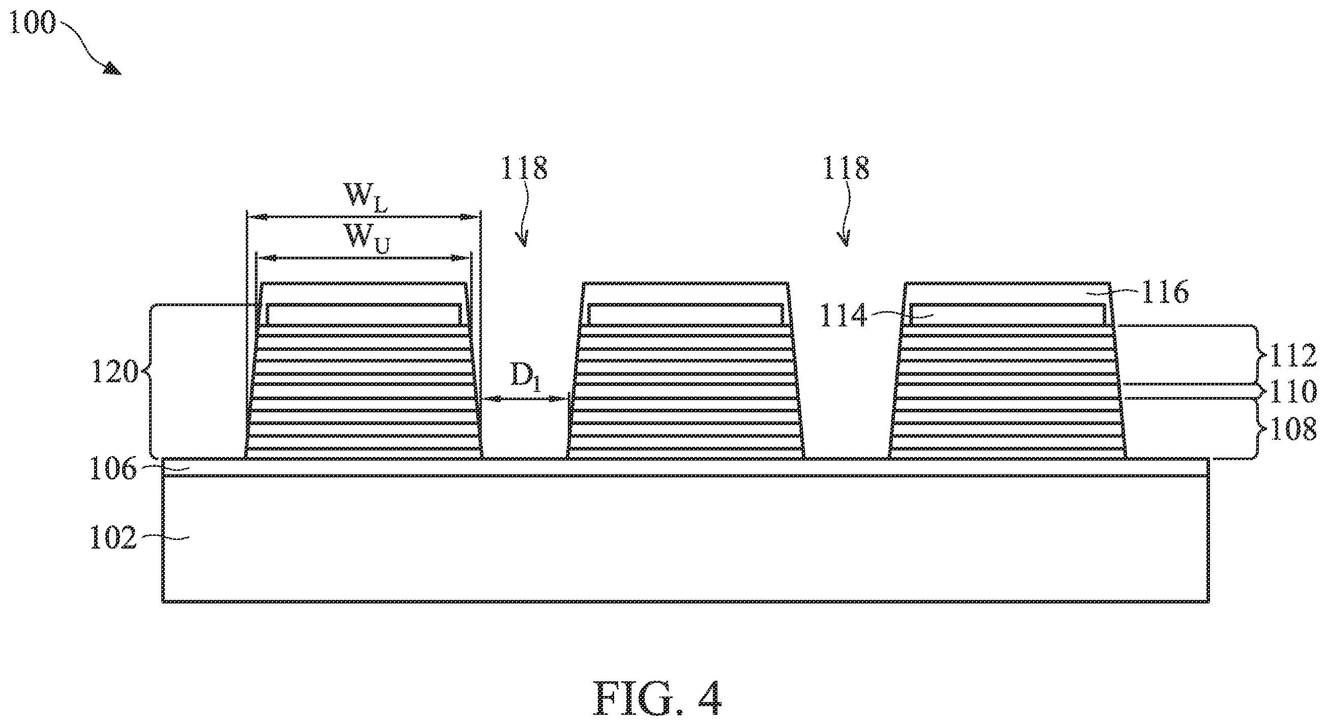 Patent US12368280 Figure 4 – Semiconductor device and method