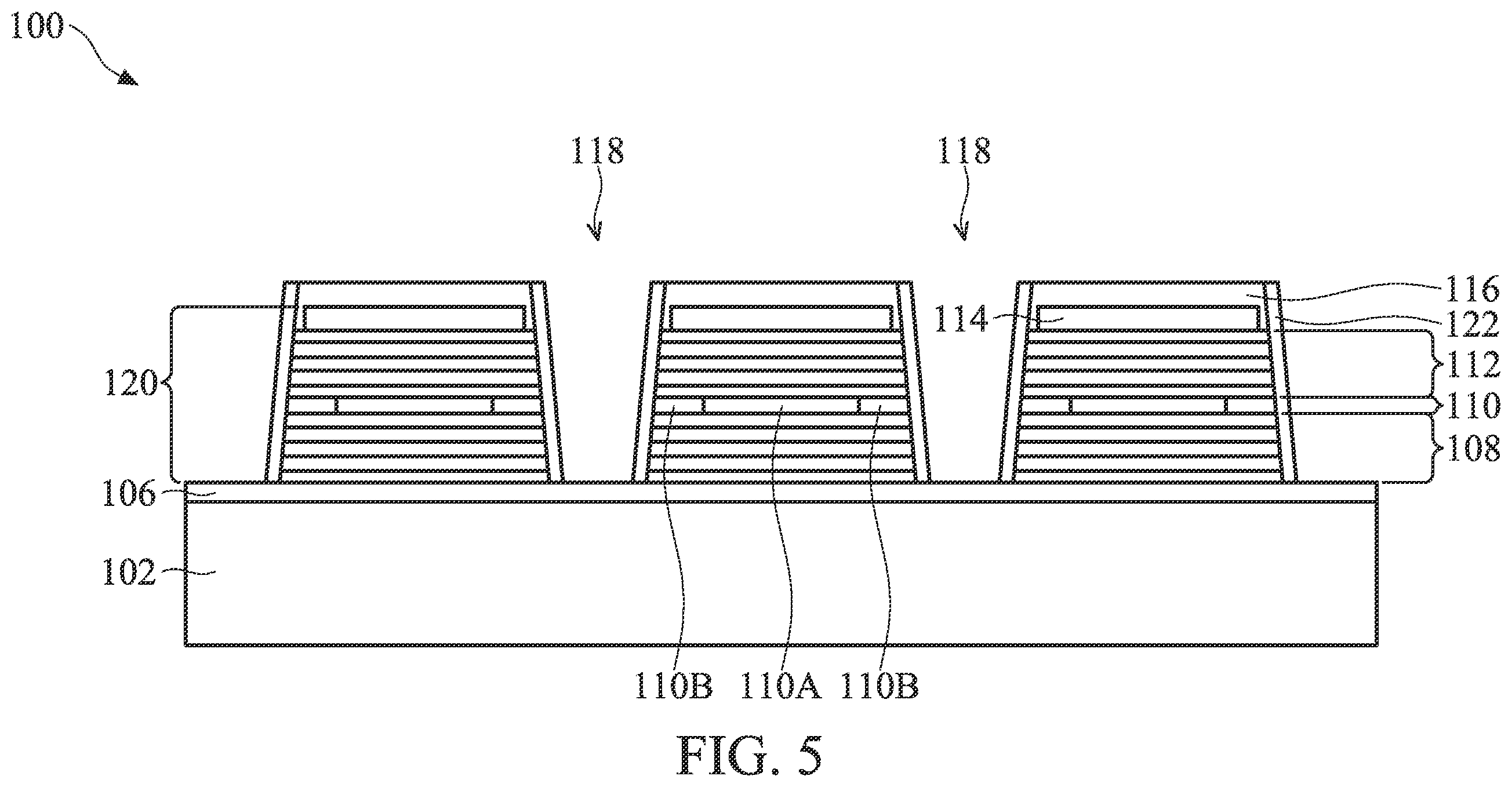 Patent US12368280 Figure 5 – Semiconductor device and method