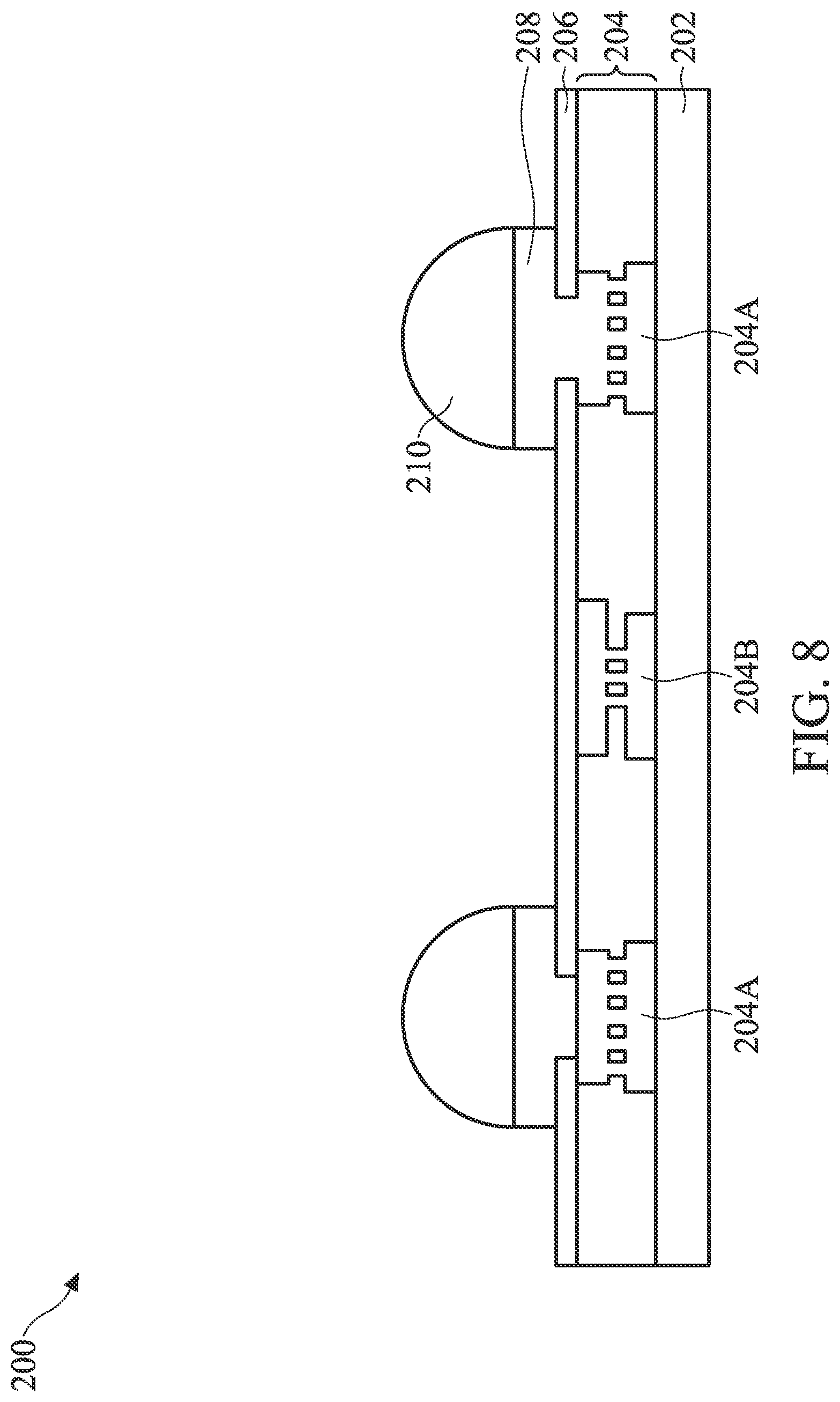 Patent US12368280 Figure 8 – Semiconductor device and method