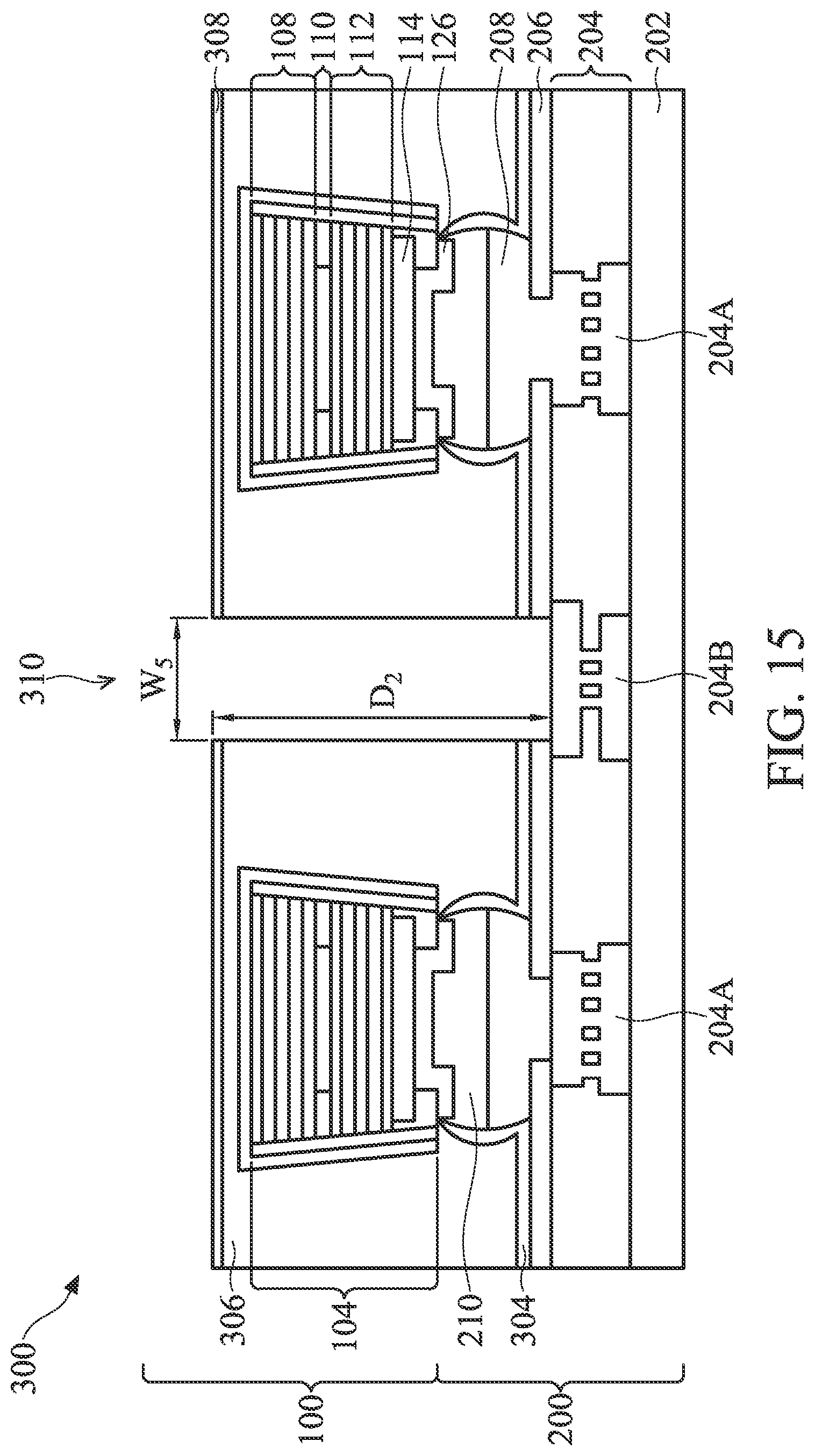 Patent US12368280 Figure 15 – Semiconductor device and method