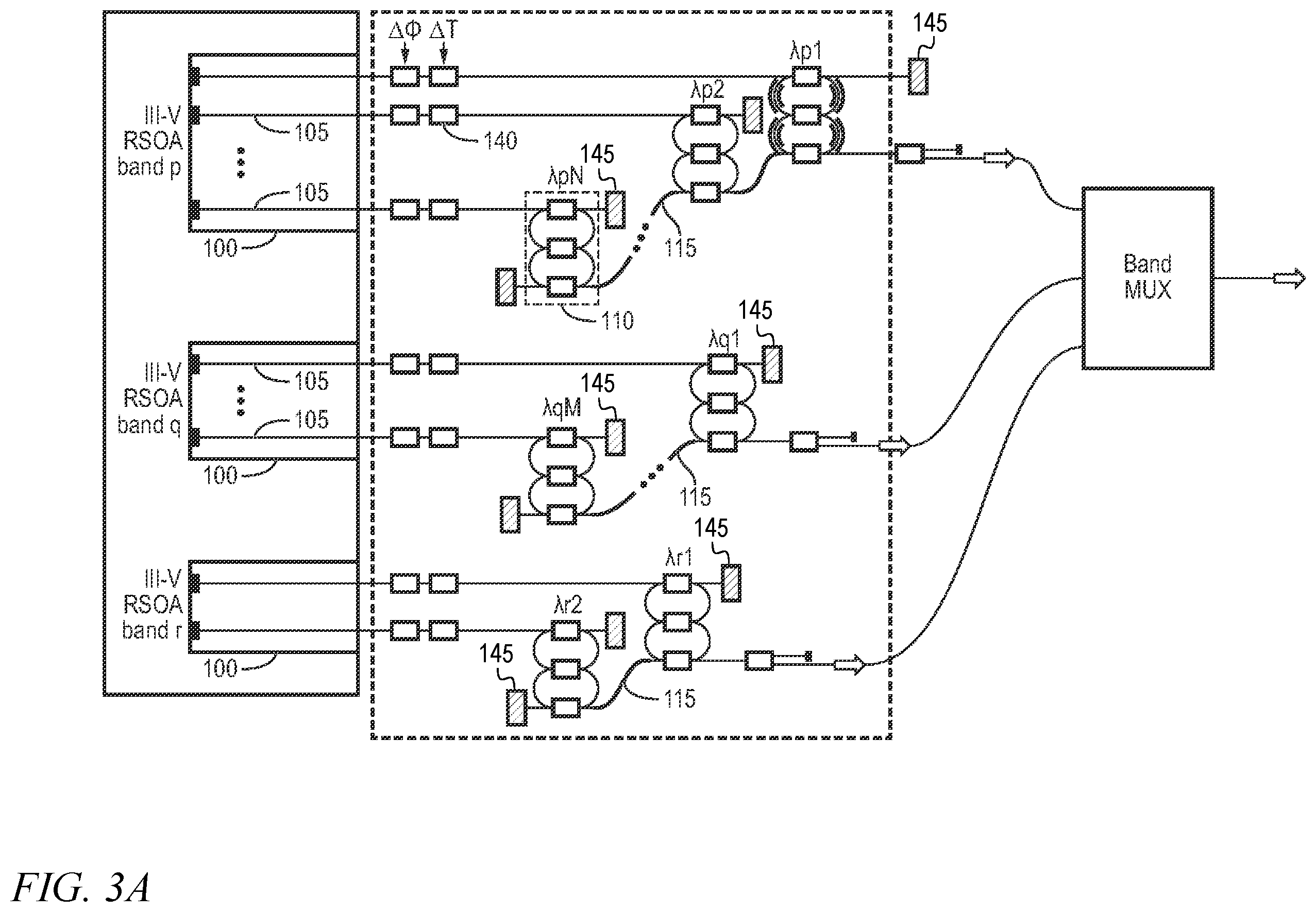 Patent US12368283 Figure 15 – Broadband arbitrary wavelength multichannel laser source