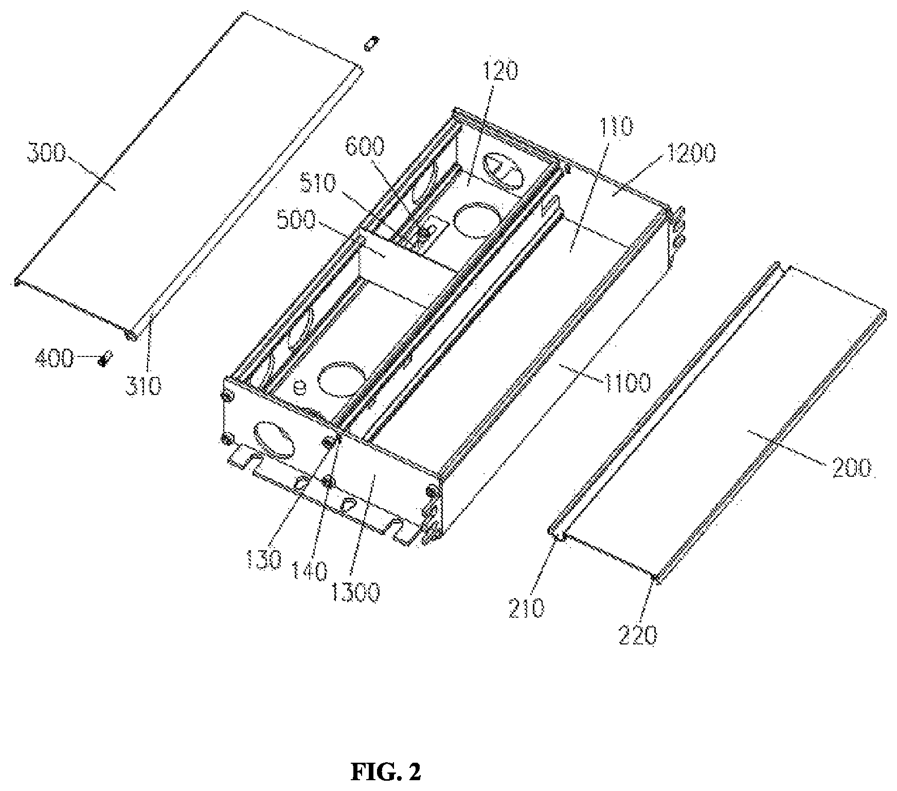 Patent US12368290 Figure 2 – Junction box with screw-free rotary flip cover used for lighting device
